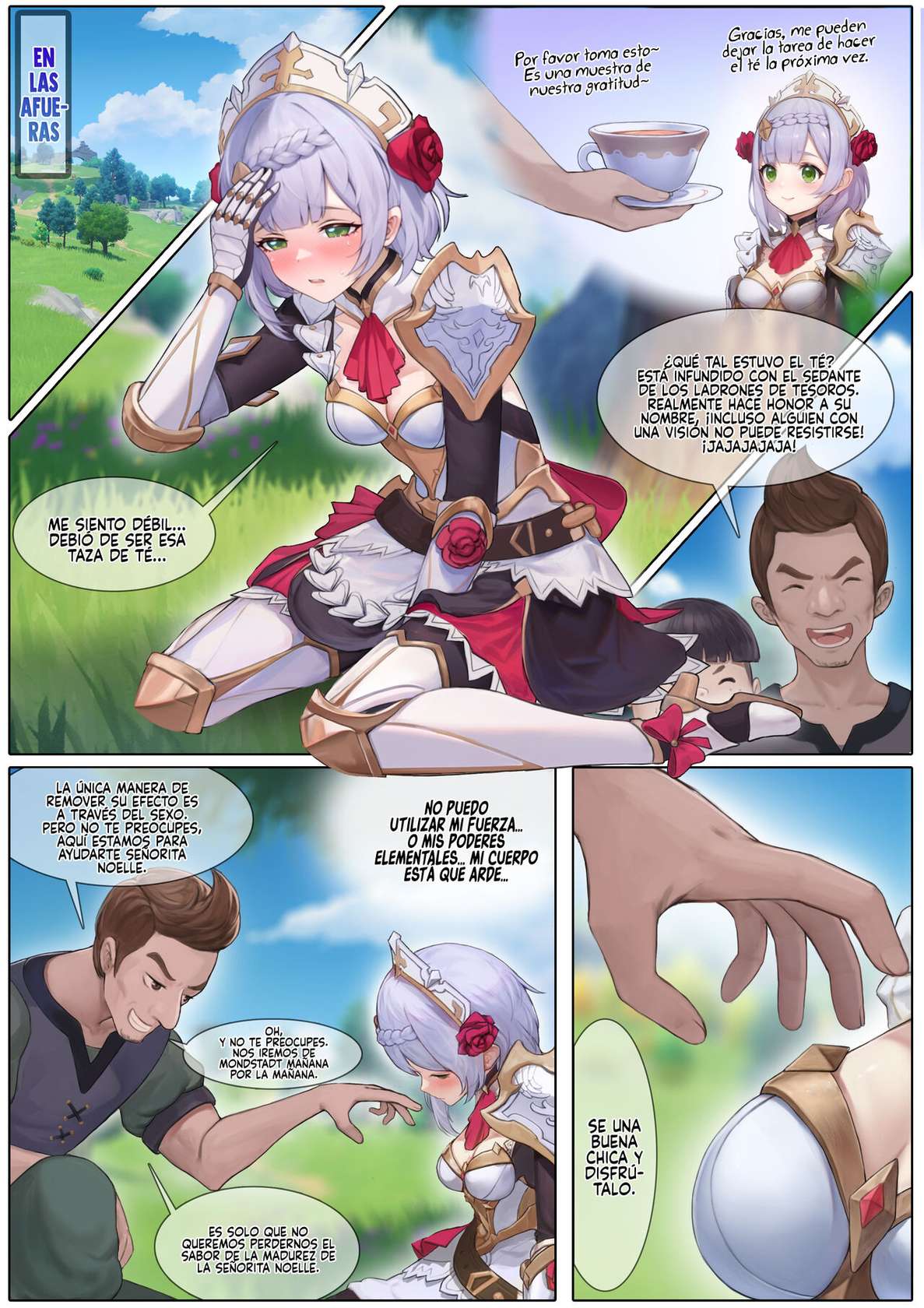 [Reikoku na Haizara] El Antídoto de Noelle (Genshin Impact) [Spanish] [Rakuen Translations]