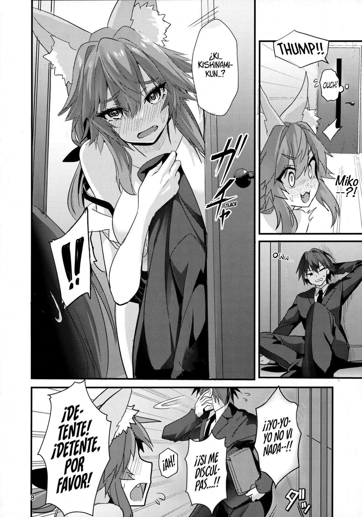 (C101) [Yamitsuki Honpo (Wise Speak)] Senpai OL Tamamo-san - Senpai Office Worker Tamamo (Fate/EXTRA CCC) [Spanish] [NekoCreme]