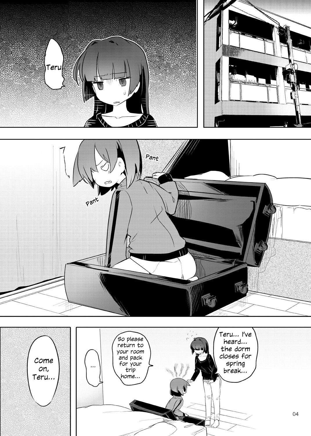 [pm02_00 (Wakadori Nikomi)] Teru to Kyuujitsu | Teru and Her Break (Saki) [English] [Uselessbian Translations]