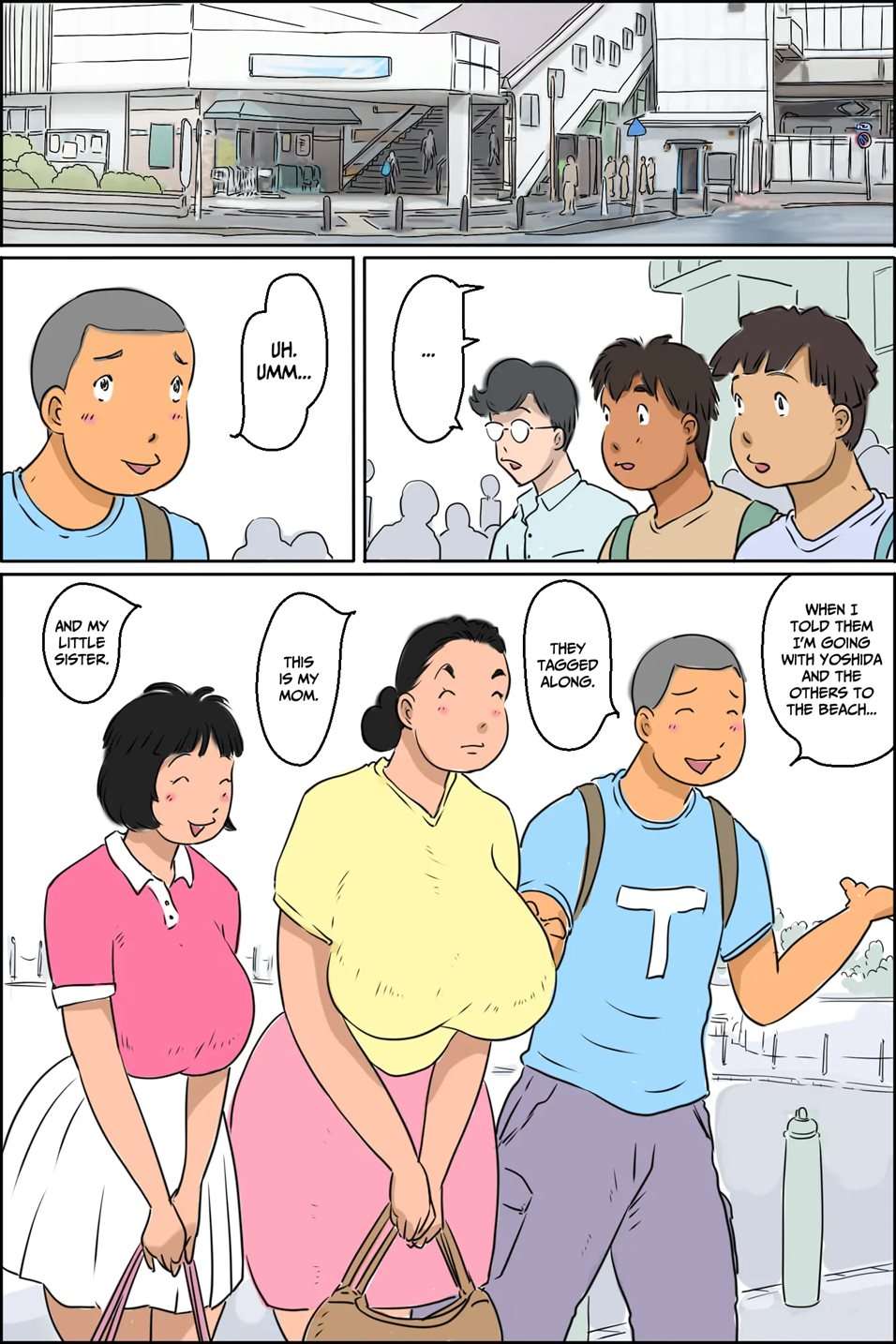 The Maruyama Family Goes To The Beach [Oneshot]