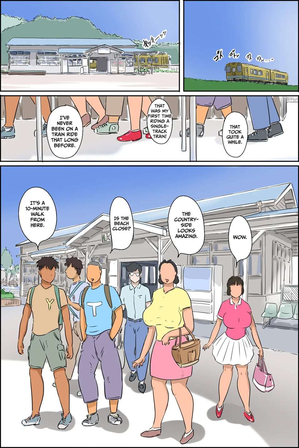 The Maruyama Family Goes To The Beach [Oneshot]