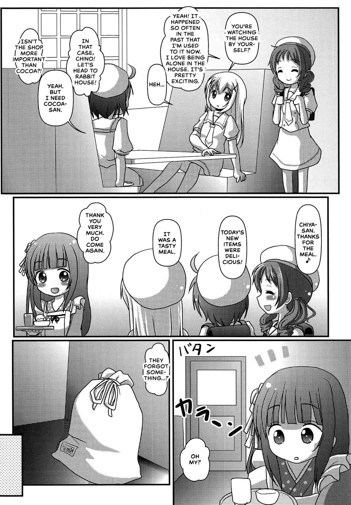 (COMIC1☆15) [Maichan Kikaku with Tenka-gomen (Final)] Himitsu no Hitori Lesson | Secret Solo Lesson (Gochuumon wa Usagi desu ka?) [English] [CulturedCommissions]