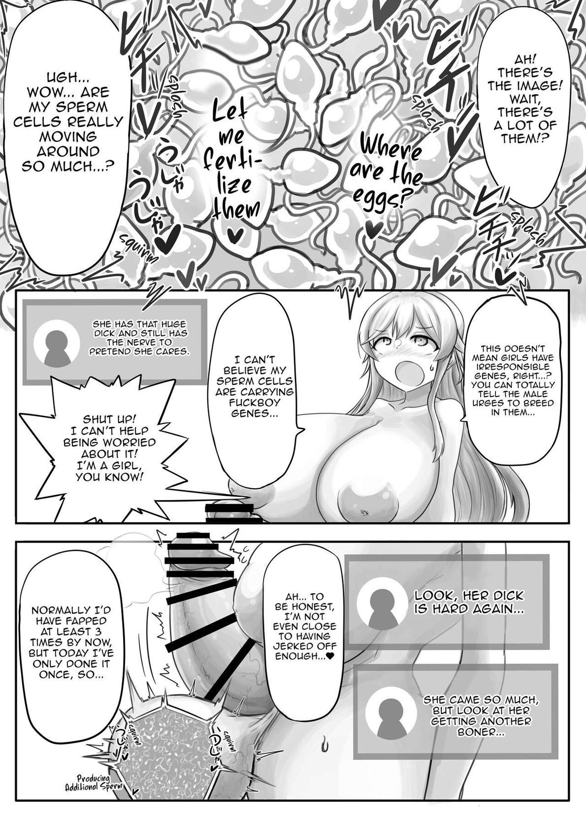 [Nizikuroryu] Show the female knight's ejaculation!! [Digital](English)(Harasho Project)