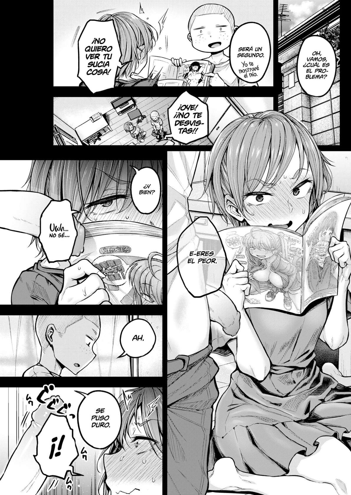 [Yatsuki Hiyori] La Vida Sexual de Shouta-kun y Habu-san (Comic Kairakuten 2022-09) (Shirosaki Scans)