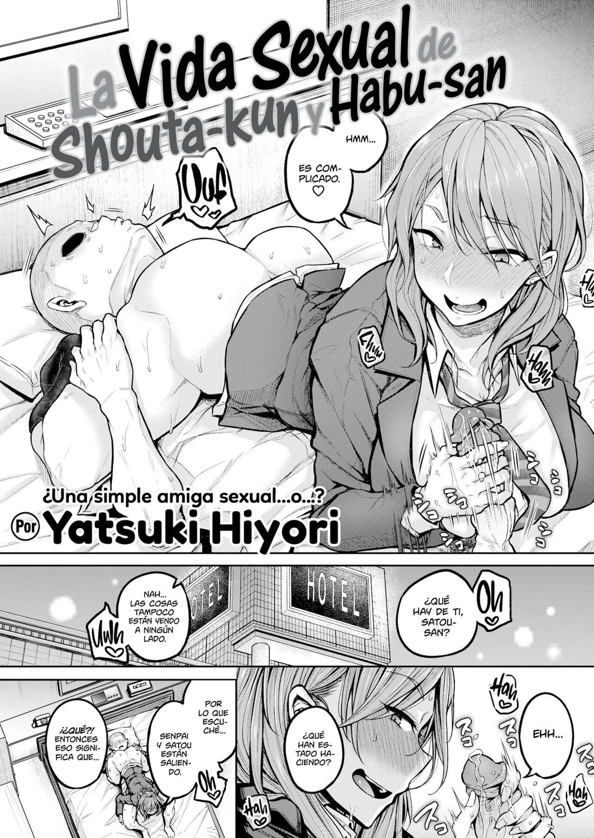 [Yatsuki Hiyori] La Vida Sexual de Shouta-kun y Habu-san (Comic Kairakuten 2022-09) (Shirosaki Scans)