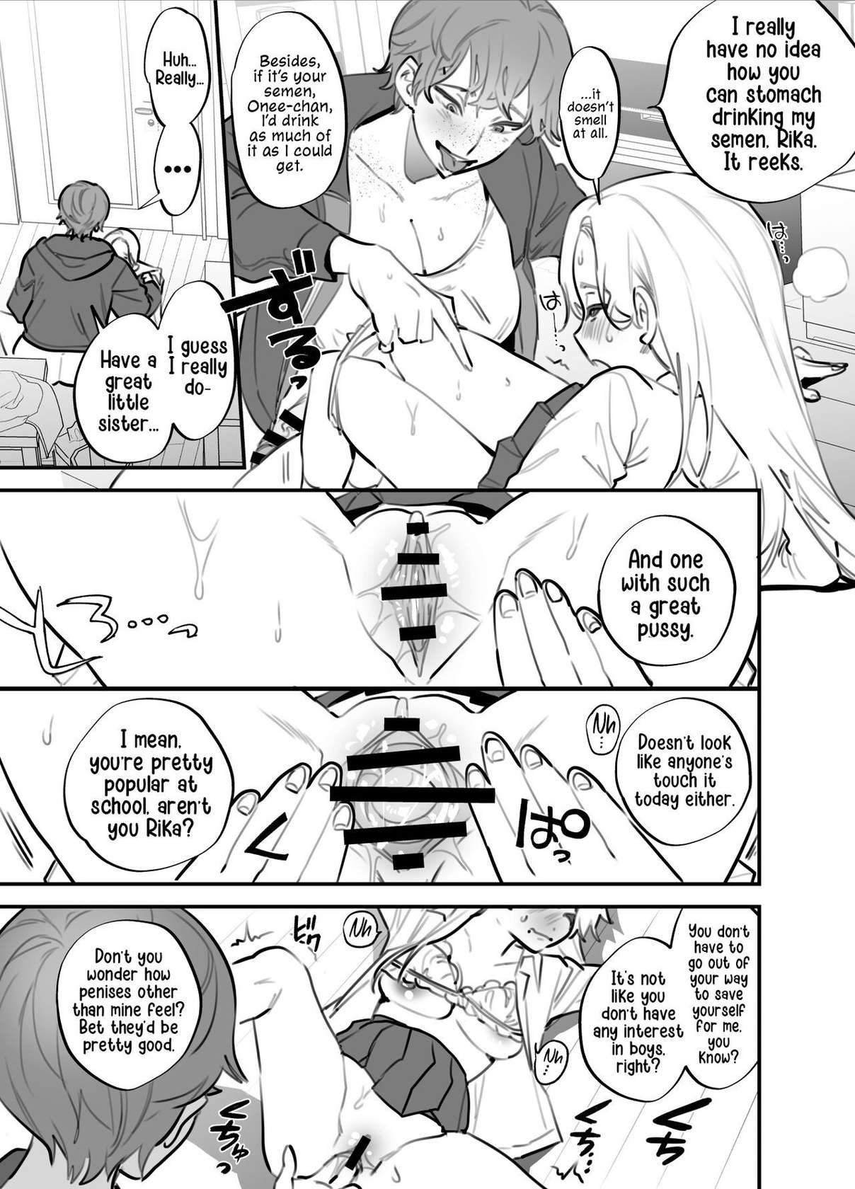 [Tosha Pink (Chimeda)] Hitorijime - Futanari Ane x Imouto | All Mine - Futa Older Sister x Little Sister [English] [Mr_Person]