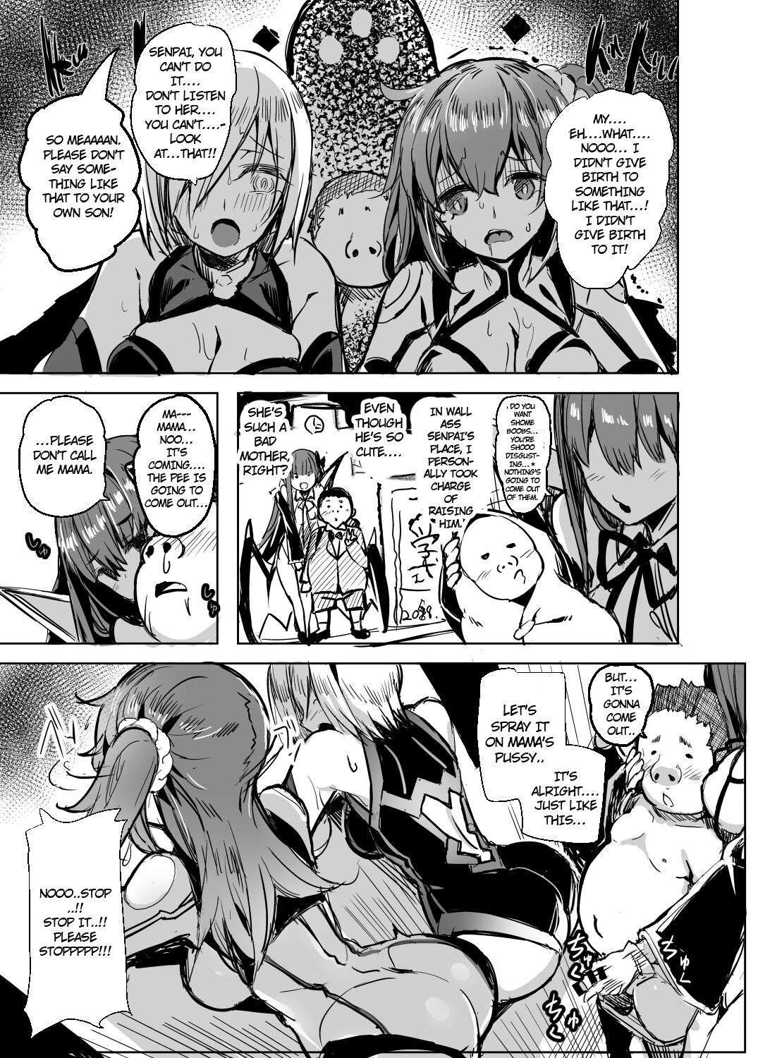 [kanemasita (Kaneta)] BB mama to ko buta-san (Fate Grand Order) [Digital] [English] [hardcase8translates]