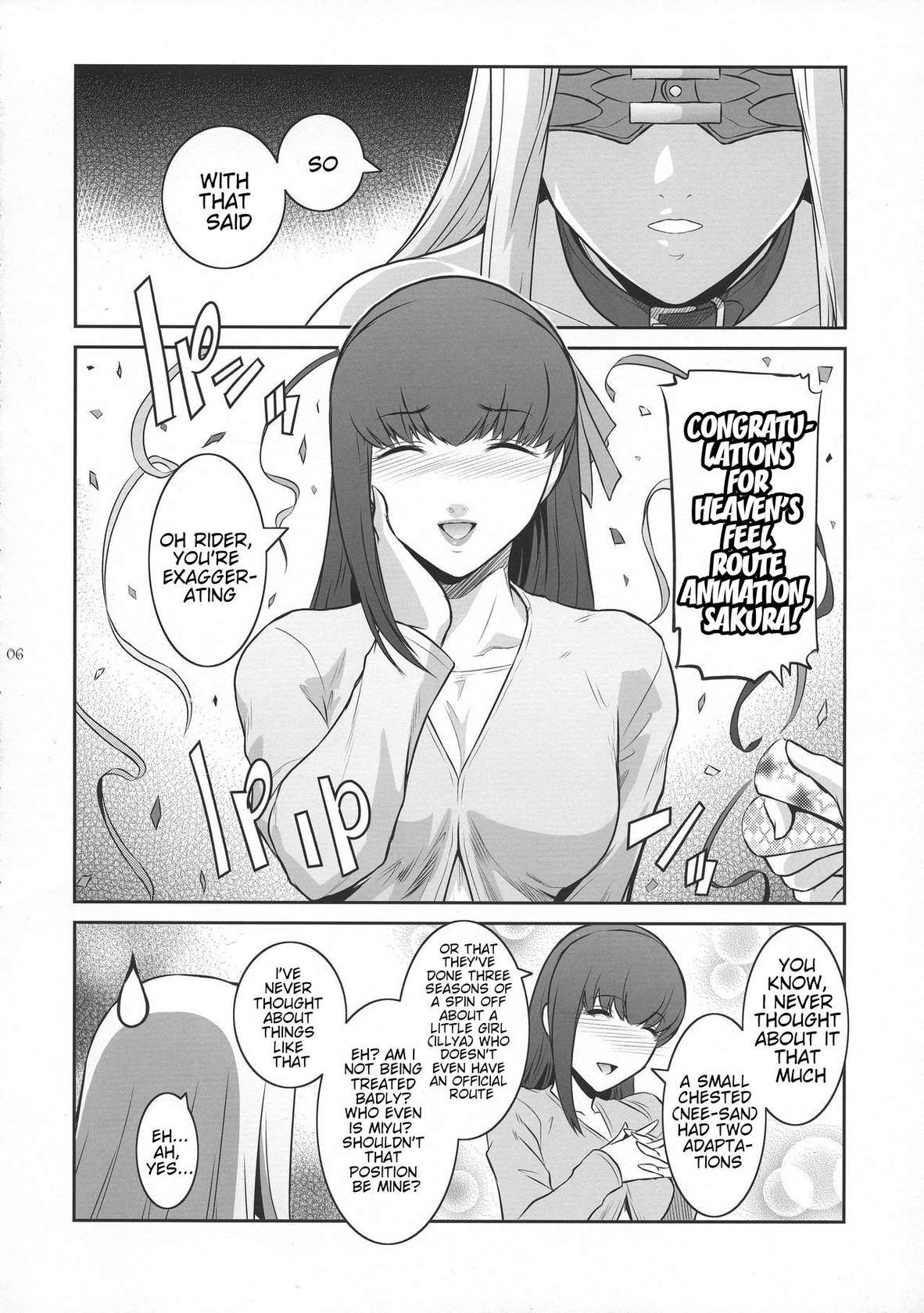 (C93) [Kokonokiya (Kokonoki Nao)] Sakura Wars (Fate/stay night) [English]