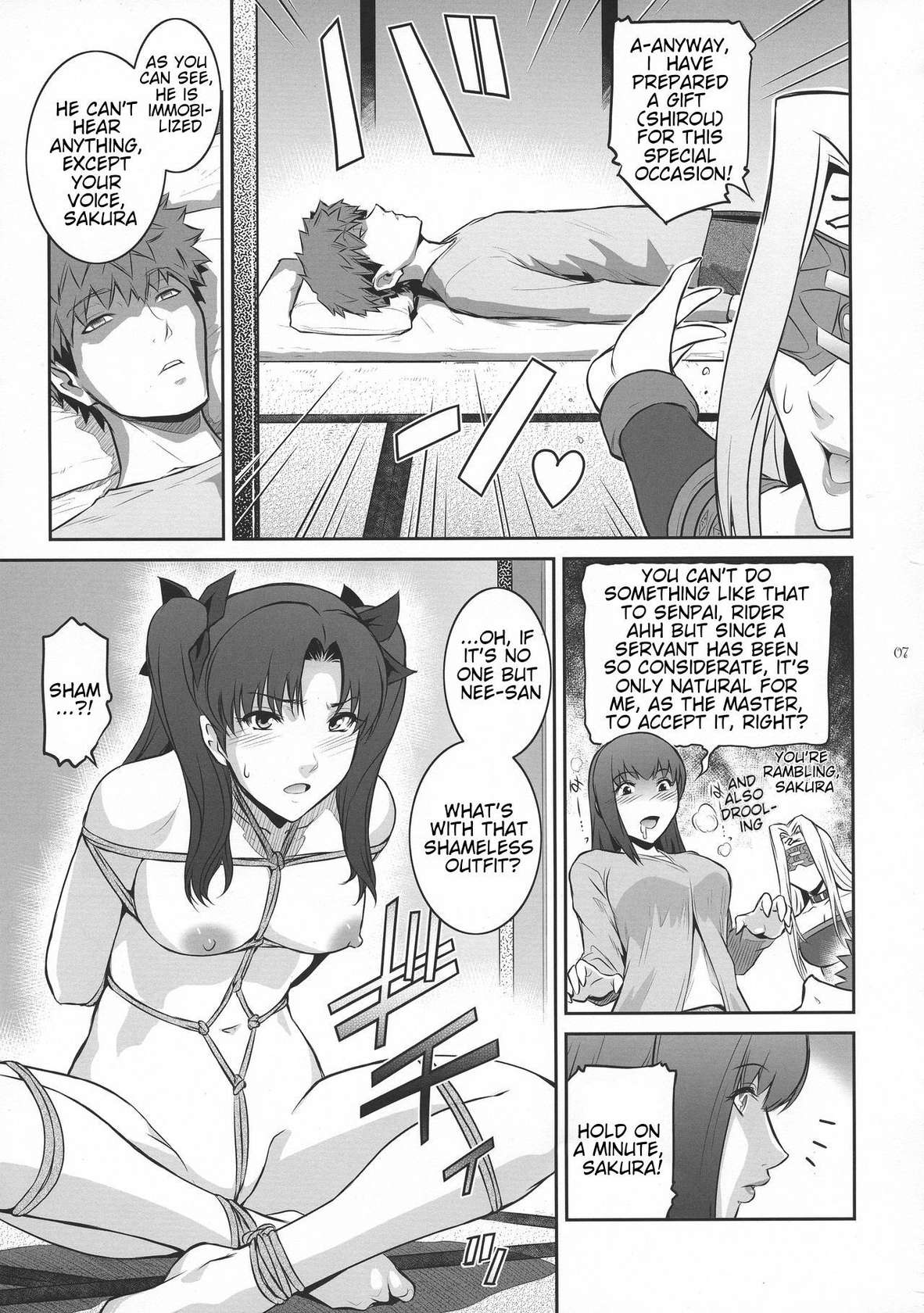 (C93) [Kokonokiya (Kokonoki Nao)] Sakura Wars (Fate/stay night) [English]