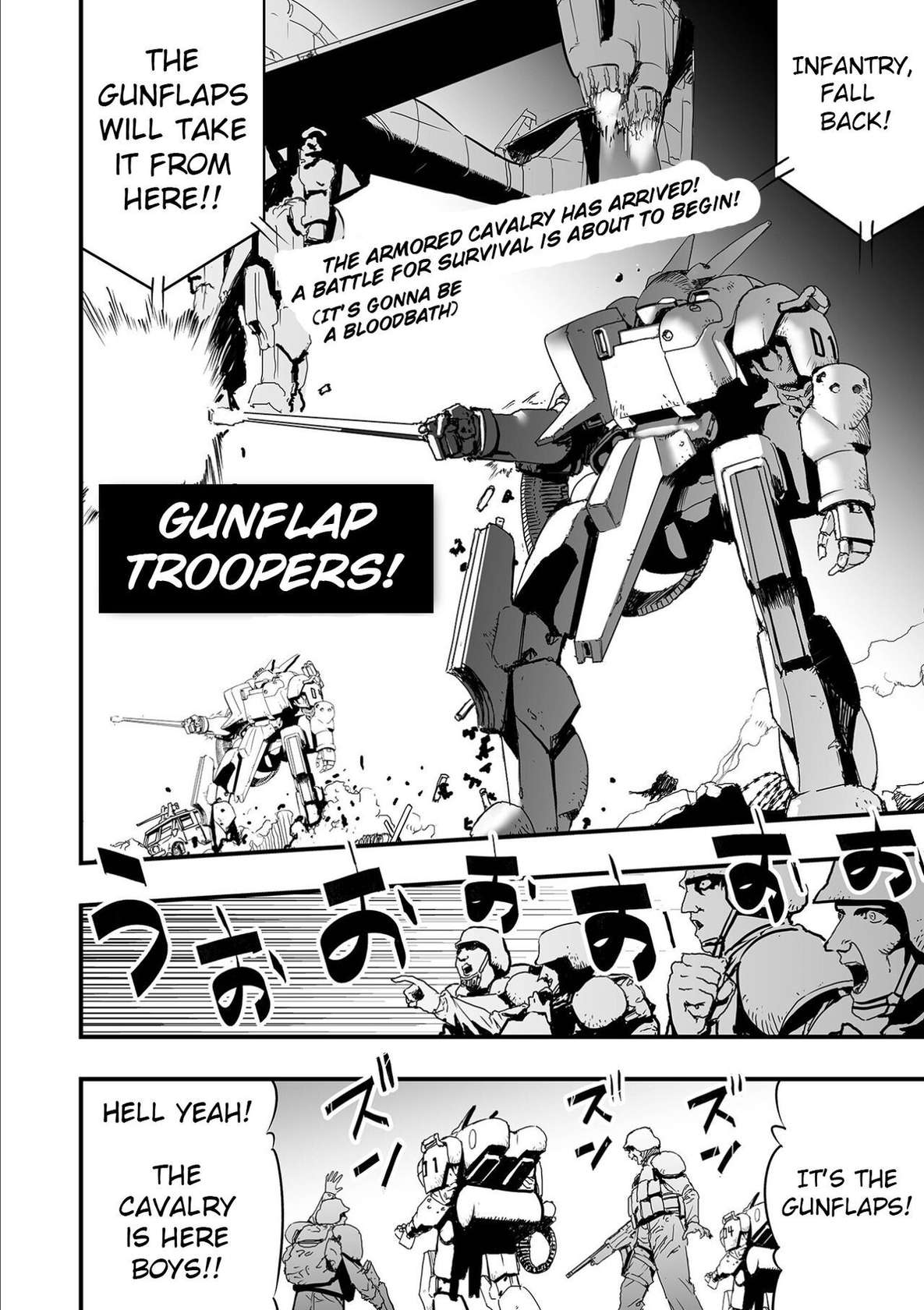 [Kaburana] Gunflap Troopers (Ryona King Vol. 25) [English] [Digital] [Guro Warning]