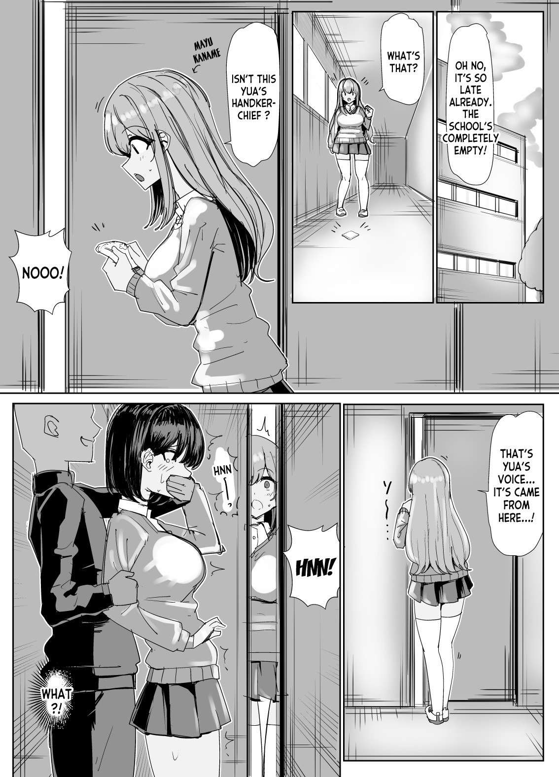 [tsuniverse (Yuniba)] Two Guys Possession TSF Manga 8P (Fantia) [English] [desudesu]