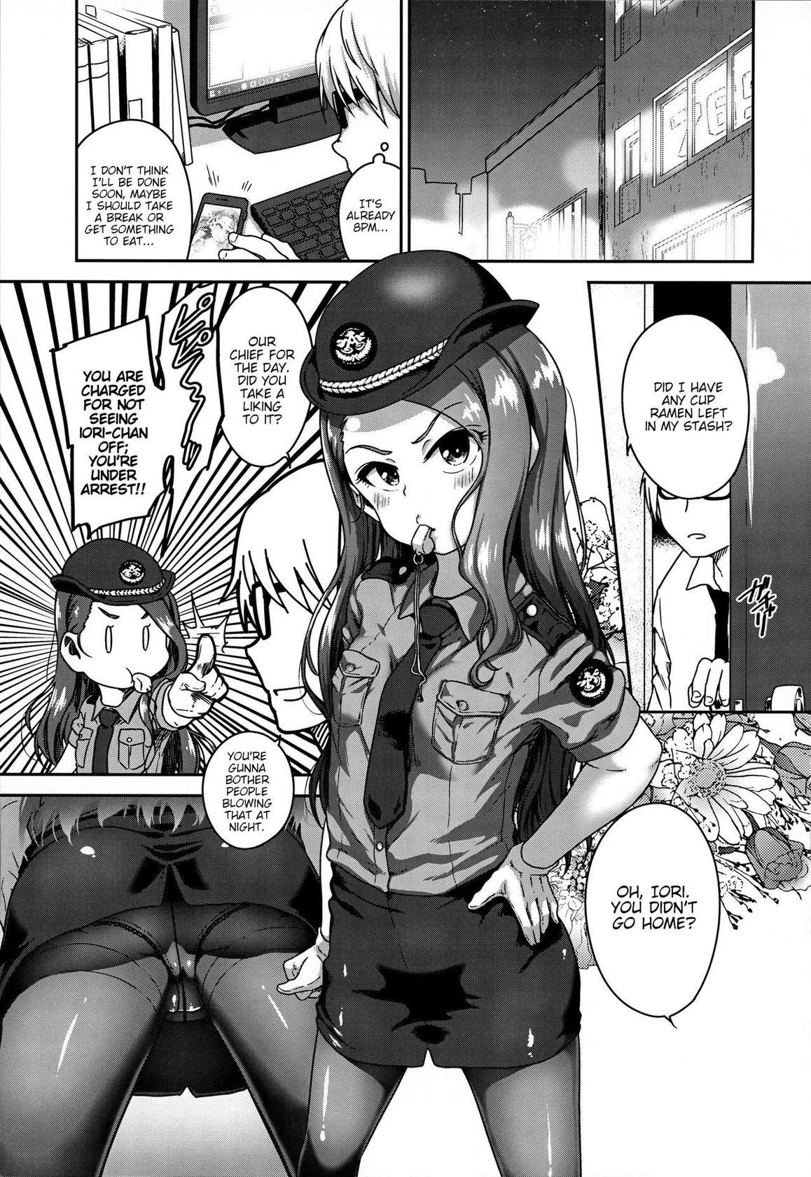 (C96) [Dadachamame (TTOMM)] Omawari-san Kono Hito desu | That's Him, Officer! (THE IDOLM@STER) [English] [fanoneanong]