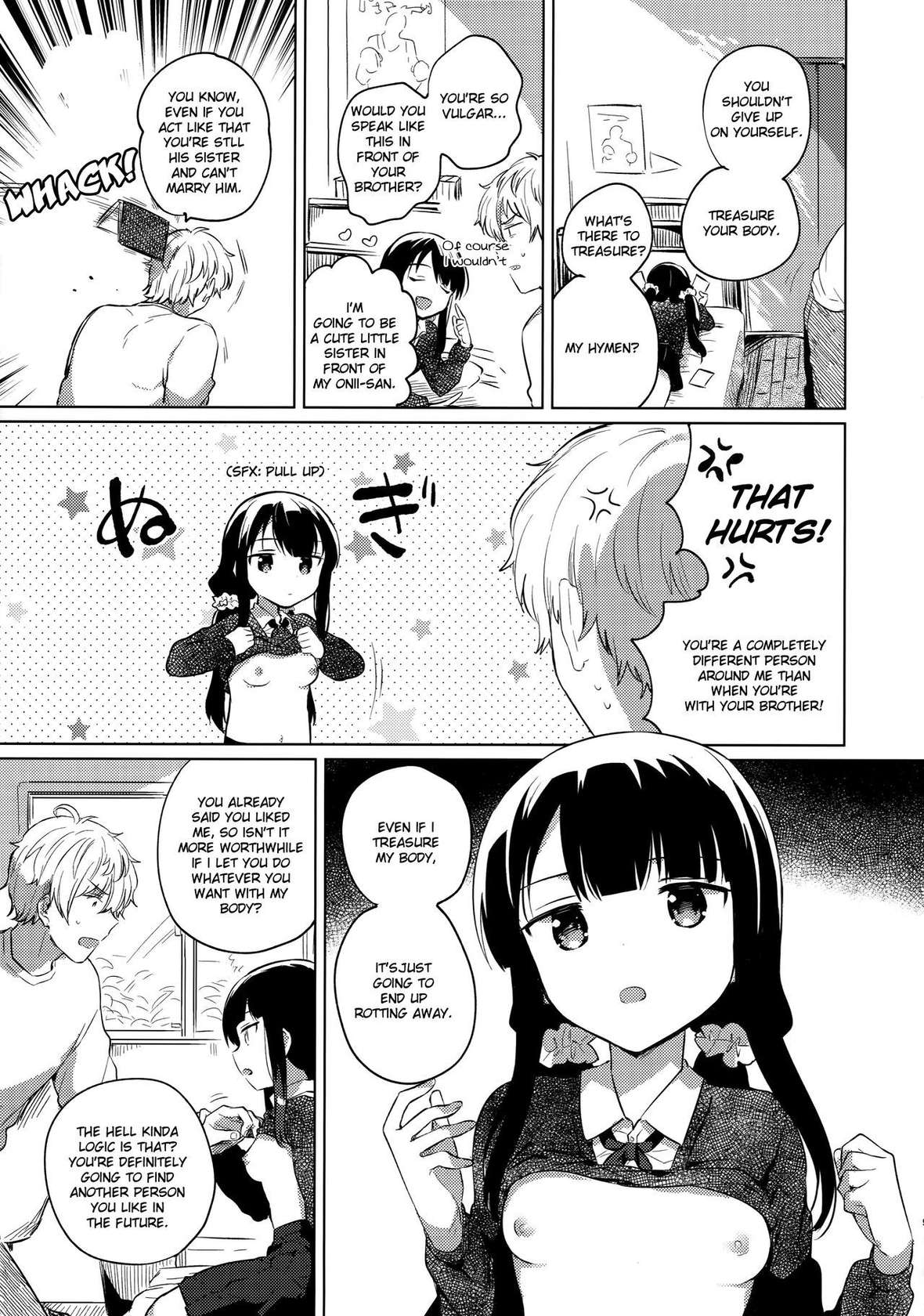 (C97) [squeezecandyheaven (Ichihaya)] My Brother's Replacement [English]