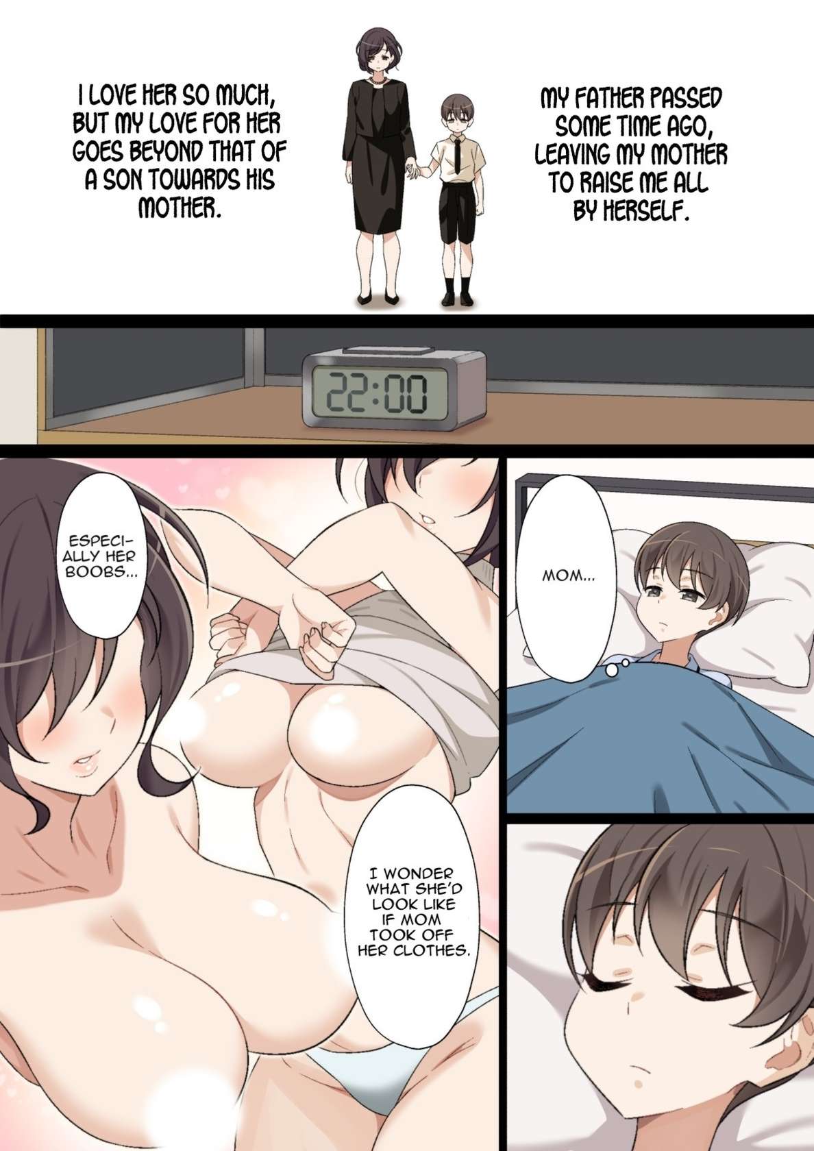 [Nyan Kotatsu (Nyaruko)] My First sexual experience with my mother. (Rewrite) [KeizerD]