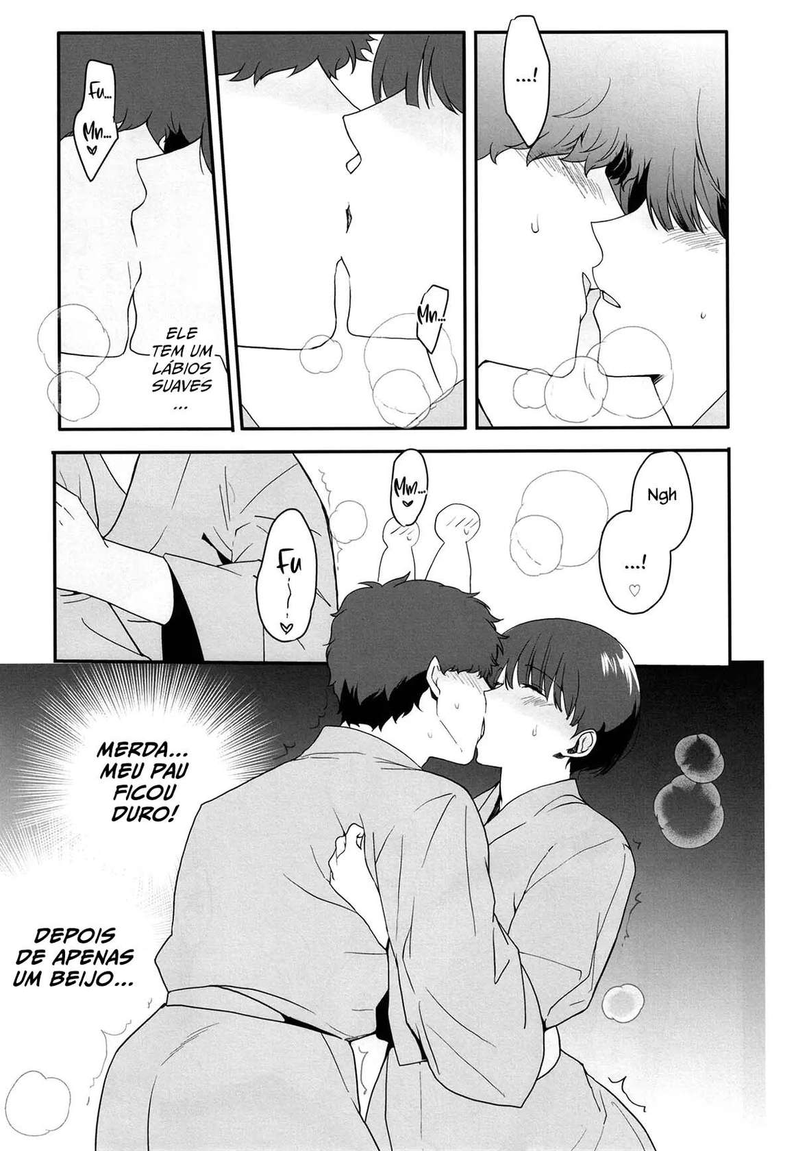 [Shinsei Lolishota(Kirimoto Yuuji, kozi)] Otokonoko Sena~Mukashi no Doukyuusei to Saikai H ~ Shuugakuryokou no Yoru ni Naisho de Ikaseta Kawaii Doukyuusei to Saikai. Amari no Ero-sa ni Tomodachi mo Sasotte Rankou Shichaimashita[FOXDIE1404][Portuguese-BR]<