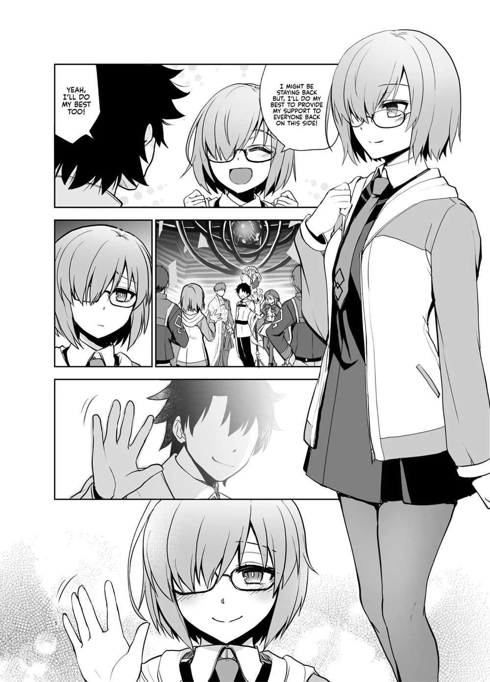 Senpai Ga Rayshift Chuu Dake Kankei O Sematte Kuru Seiyoku Ousei Na Chaldea Shokuin Oji-san To Mash [Oneshot]