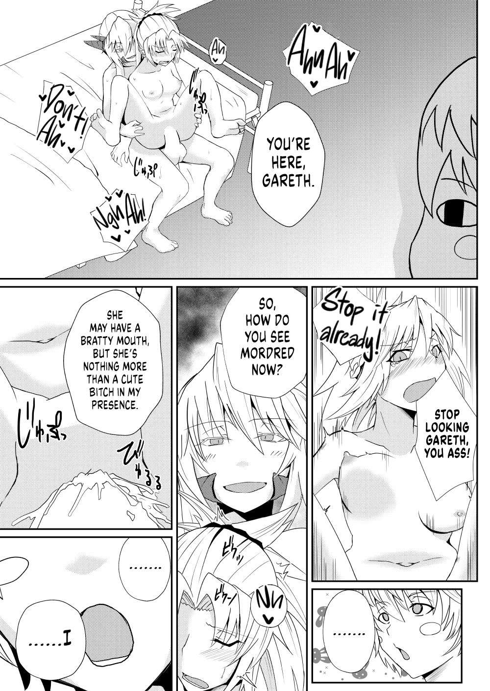 [Sigamitsuki Mizuhiki (Noshigami)] Mordred Kashimasu | I'm Lending my Sister (Mordred) (Fate/Grand Order) [English] [UncontrolSwitchOverflow] [Digital]