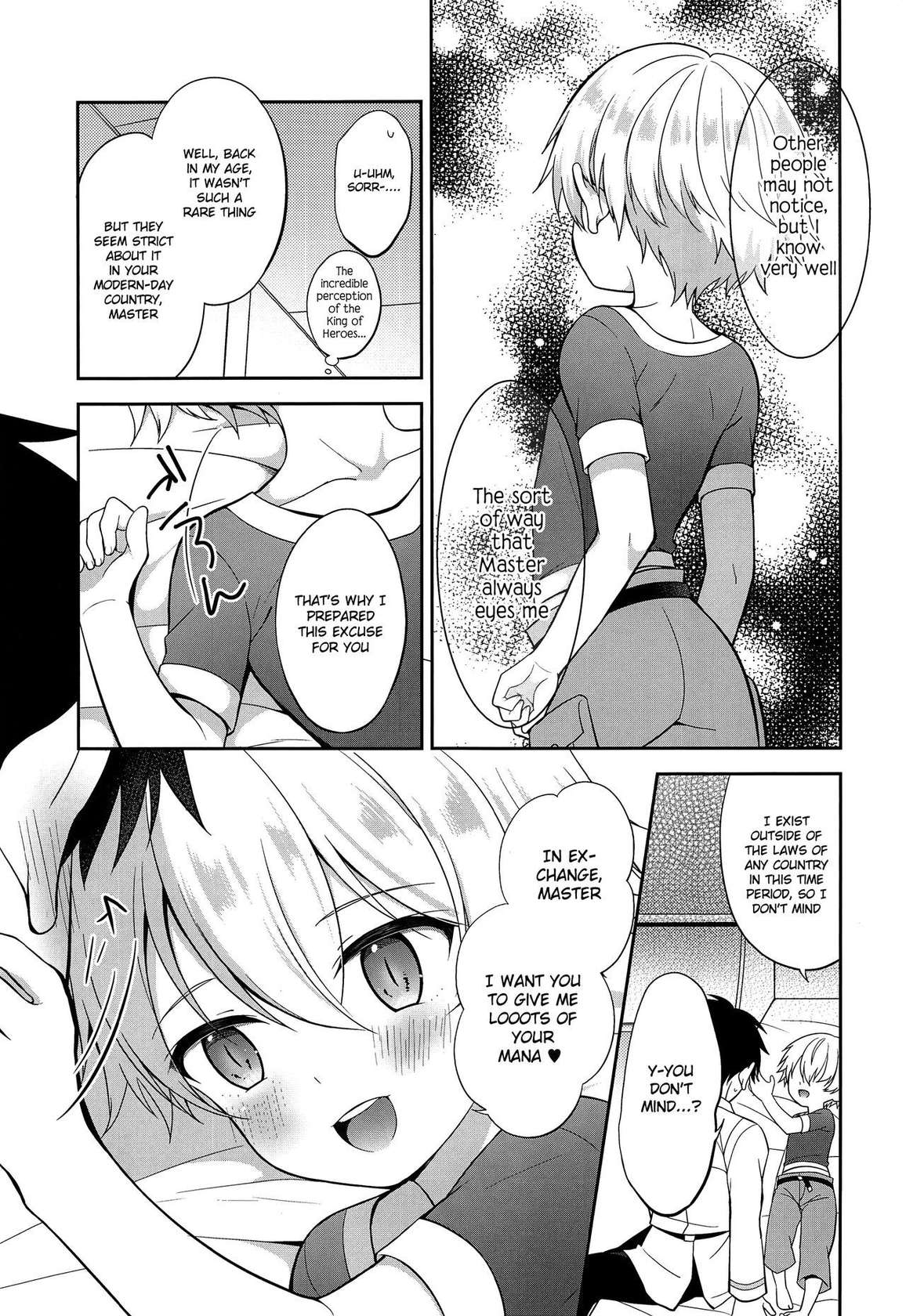 (C95) [Shishunki Paradigm (Amu)] Ikenai Master to Chiisana Eiyuuou (Fate/Grand Order) [English] {Chjin²}