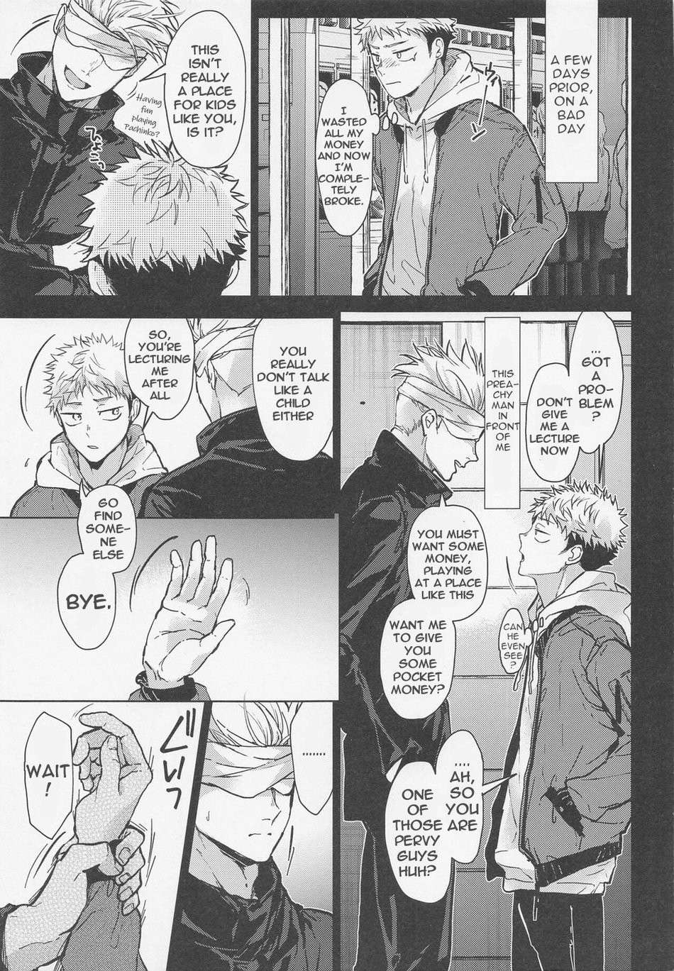 [Diethelm (Mizuyuki)] Warui Hito (Jujutsu Kaisen) [English] [Honyakushumi]