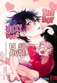 [Jurei no Mori (Ayame)] Tonari no Anoko ga Kawaikute! | The Boy Next Door Is So Cute (Jujutsu Kaisen) [English] [Nonsense Group HQ]