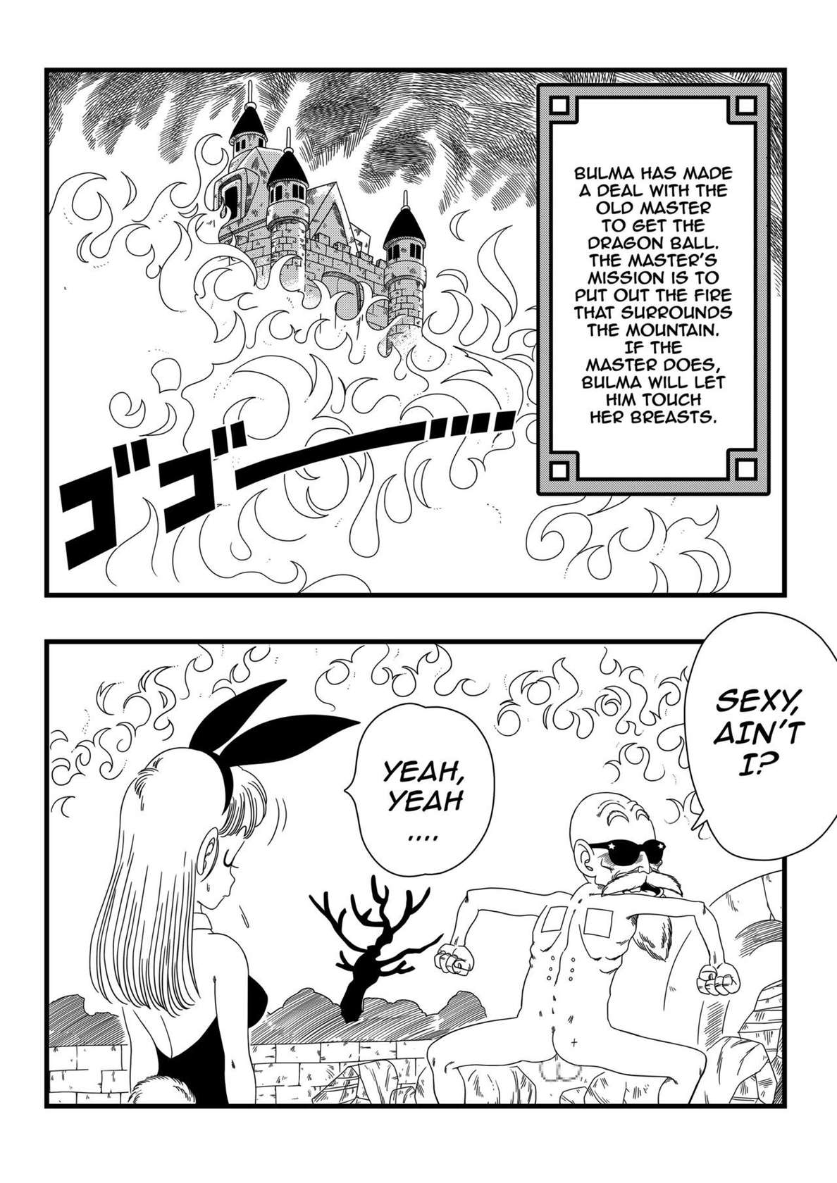 [Yamamoto] Bunny Girl Transformation! (Dragon Ball) [English] [Decensored]