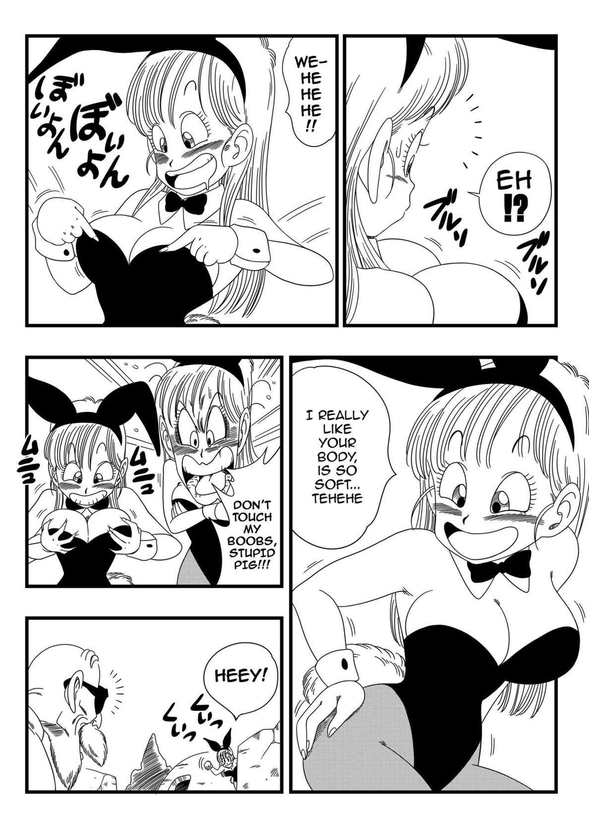 [Yamamoto] Bunny Girl Transformation! (Dragon Ball) [English] [Decensored]