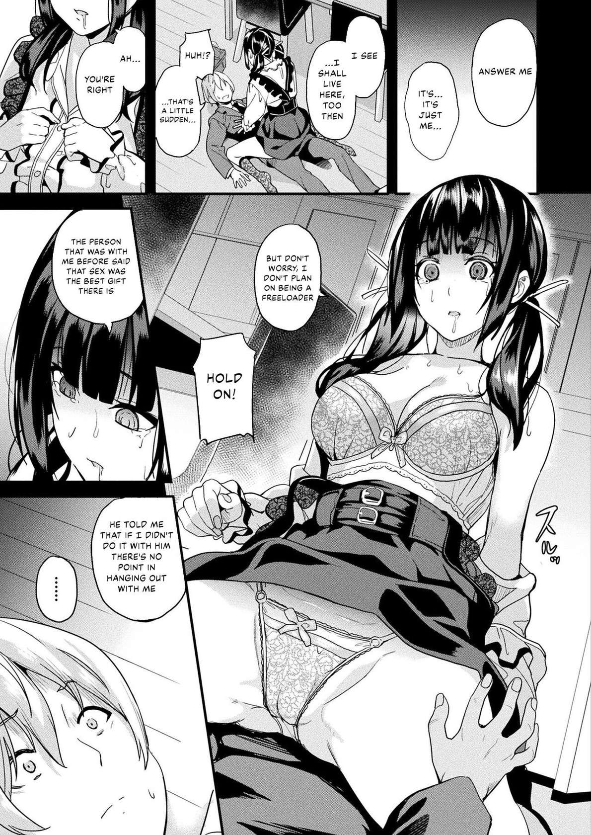 [DATE] Doukyo Suru Neneki -Ni Tai Me- First Chapter (COMIC Unreal 2023-04 Vol.102) [English] [Kappasa] [Digital]