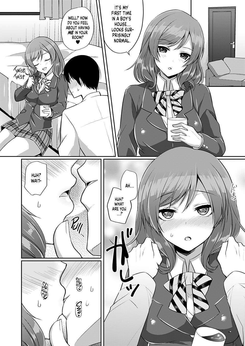 [liz project (Miyamoto Liz)] Tender Love-Making With Maki (Love Live!) [English] [head empty] [Digital]