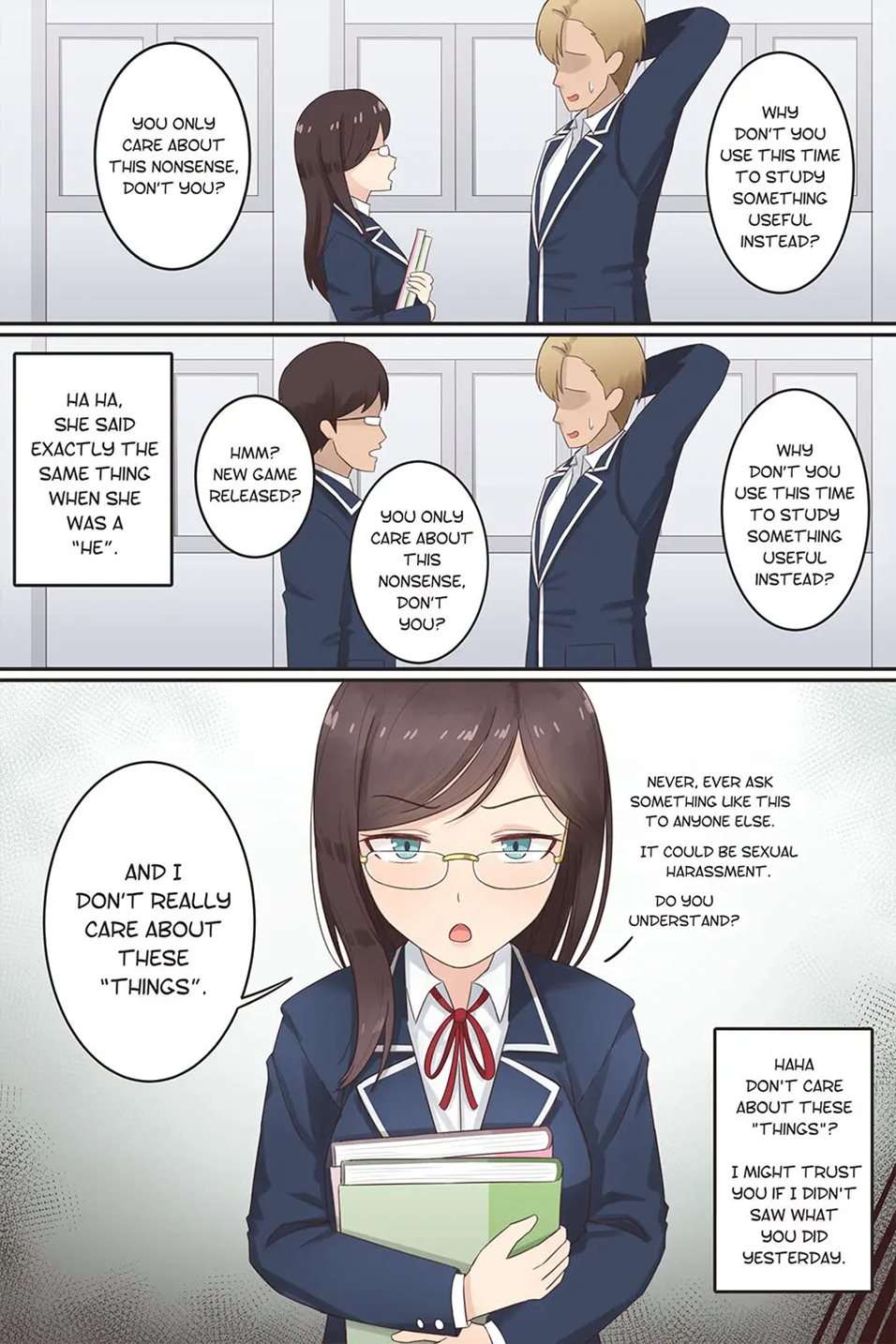 When My Class Rep Became A Girl [Oneshot]