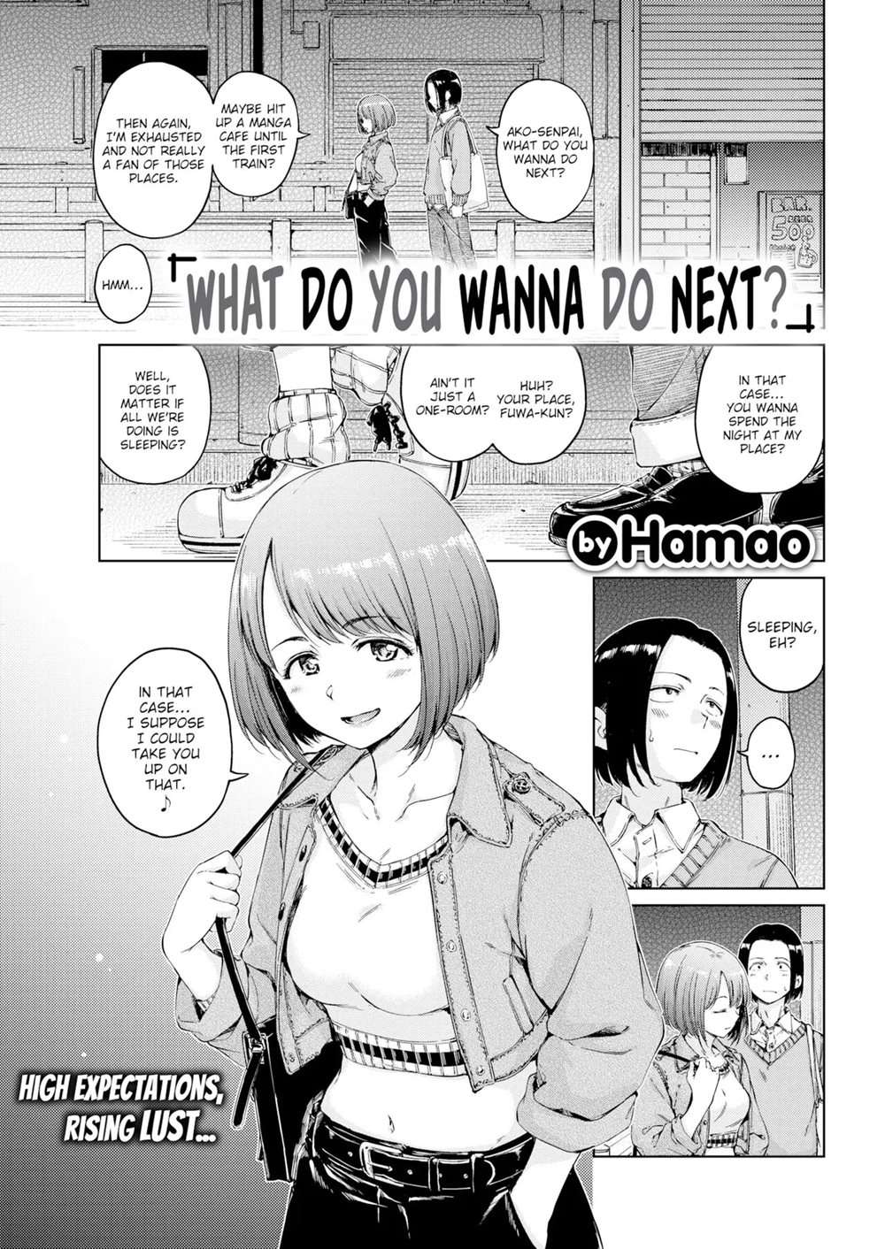 What Do You Wanna Do Next [Oneshot]