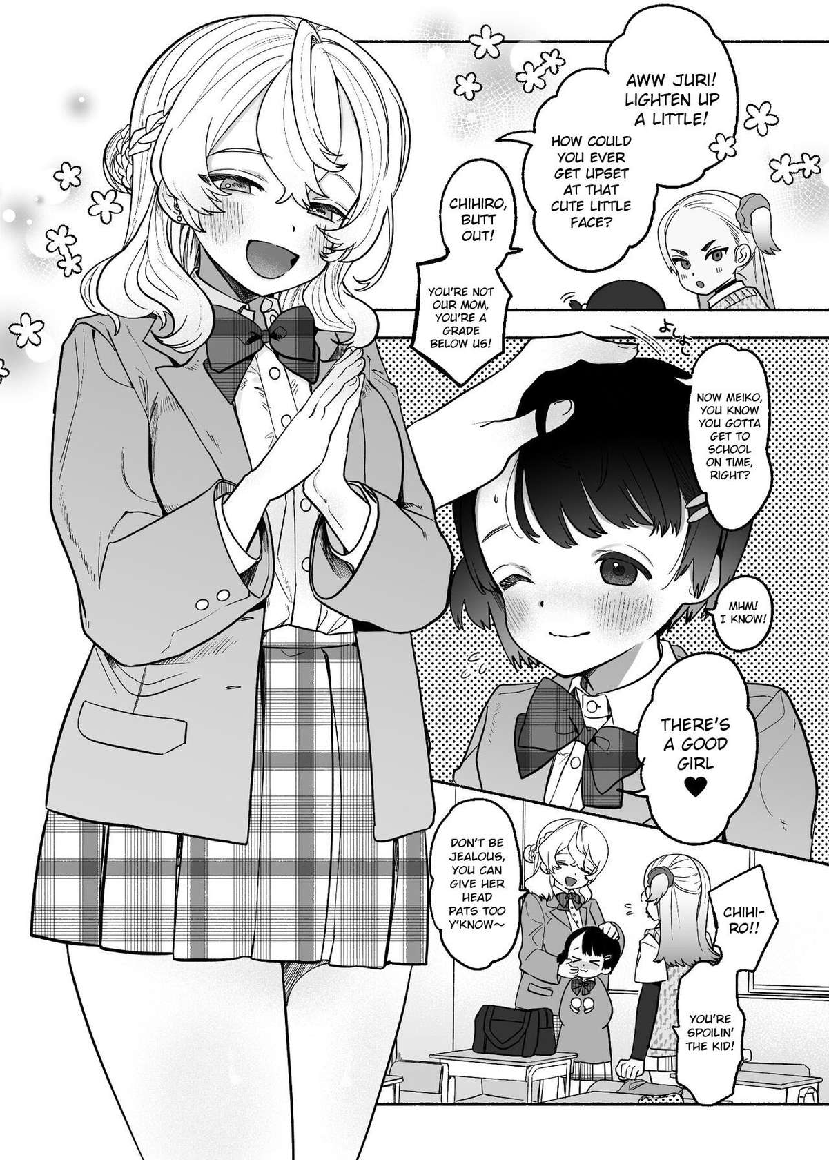 [Tama Land (Tama no Chichi)] When Friendship Falls to Lesbian Lust | Yuujou Retsujou Yuri Hatsujou [Smokish]