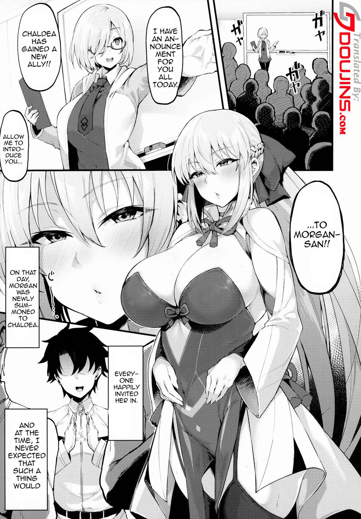 (C100) [Nazunasoft (Katsura Harufumi)] Icha Love Amaama Morgan-sama | Sweet Erotic Loving With Morgan-sama + Extra Clear File (Fate/Grand Order) [English] {Doujins.com}