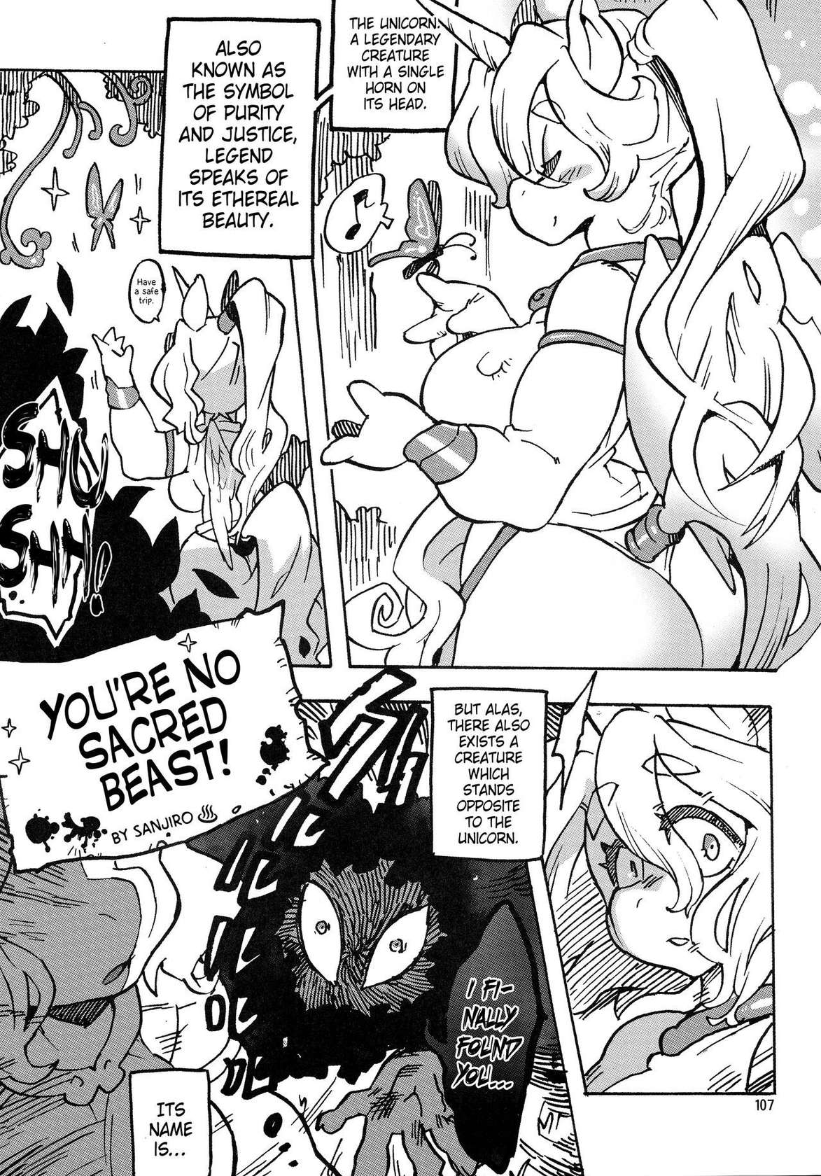 (Kemoket 11) [Mayoineko (Sanjiro)] You're no sacred beast! (Seijuu nanka janai!) [English] [Kinsei Translations]