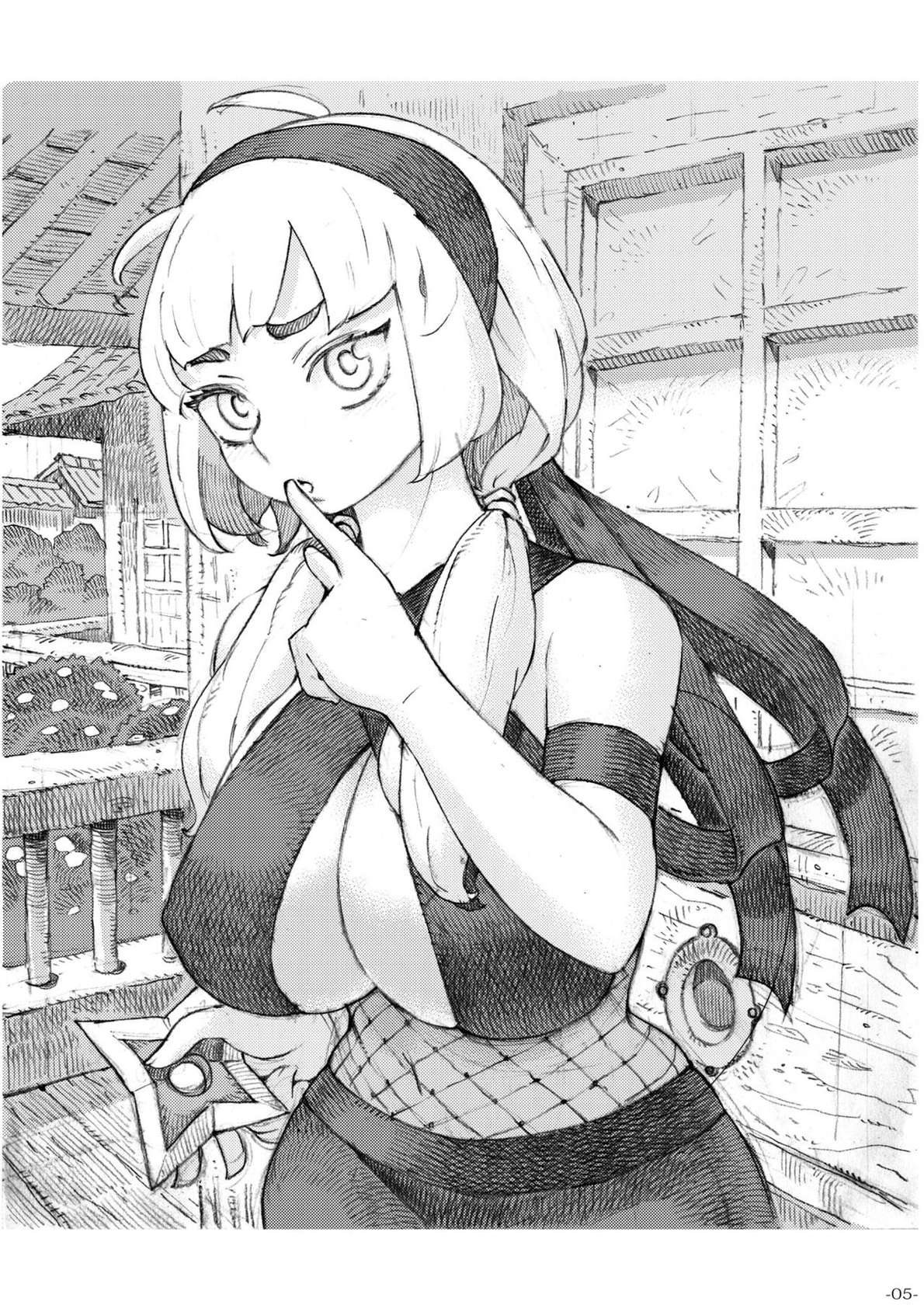 [Naivta (Nishi Yoshiyuki)] Kunoichi wa Deshi to Oshinobi de | A Kunoichi Sneaks Up On Her Disciple [English] {Doujins.com} [Digital]