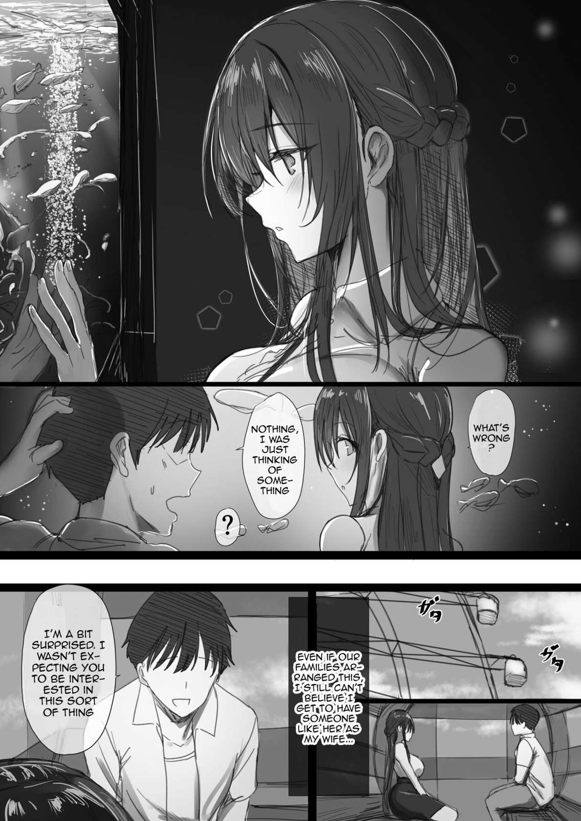 [Hari Poteto] Ki ga Tsuyoi Seiso na Hitozuma Reijou ga Netorareru made no Ichibu Shijuu II | The Whole Story of How a Neat and Proper Strong Willed Young Housewife Ended Up Doing NTR II [English] {Doujins.com}