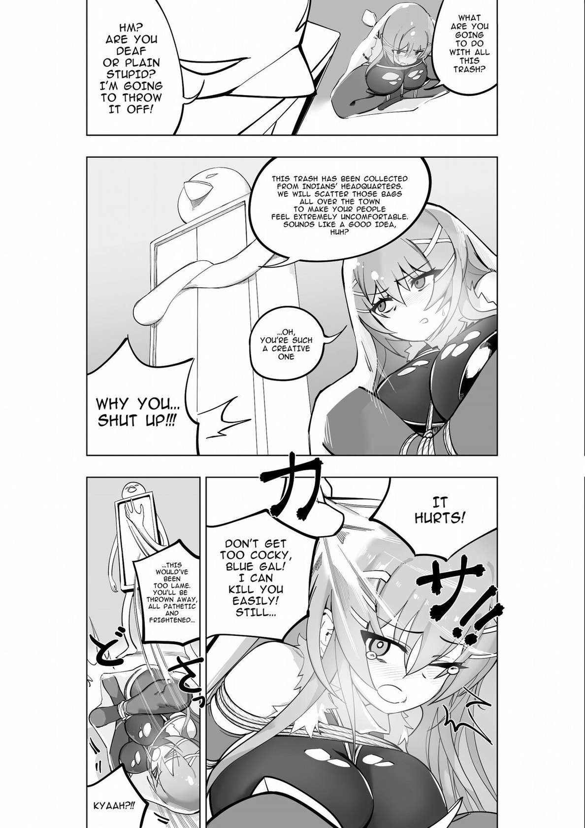 [Yumekakiya (MuuMuu, Kinbakuman)] Mahou Shoujo Western Girls Comic 7-wa Kouhen [English]