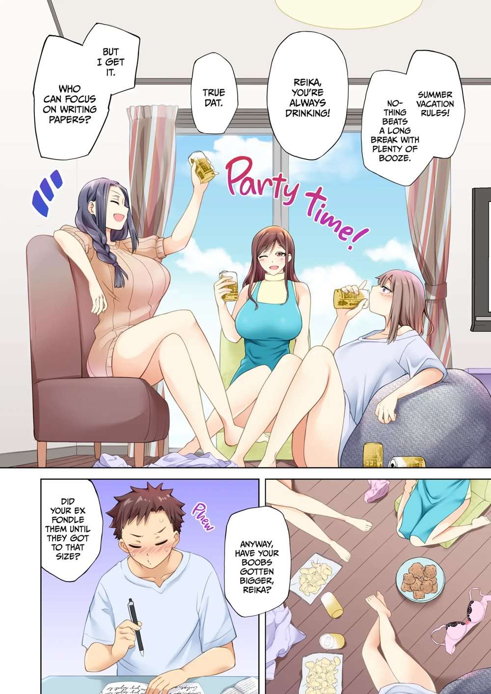 Girls Next Door Are Insatiable [Oneshot]