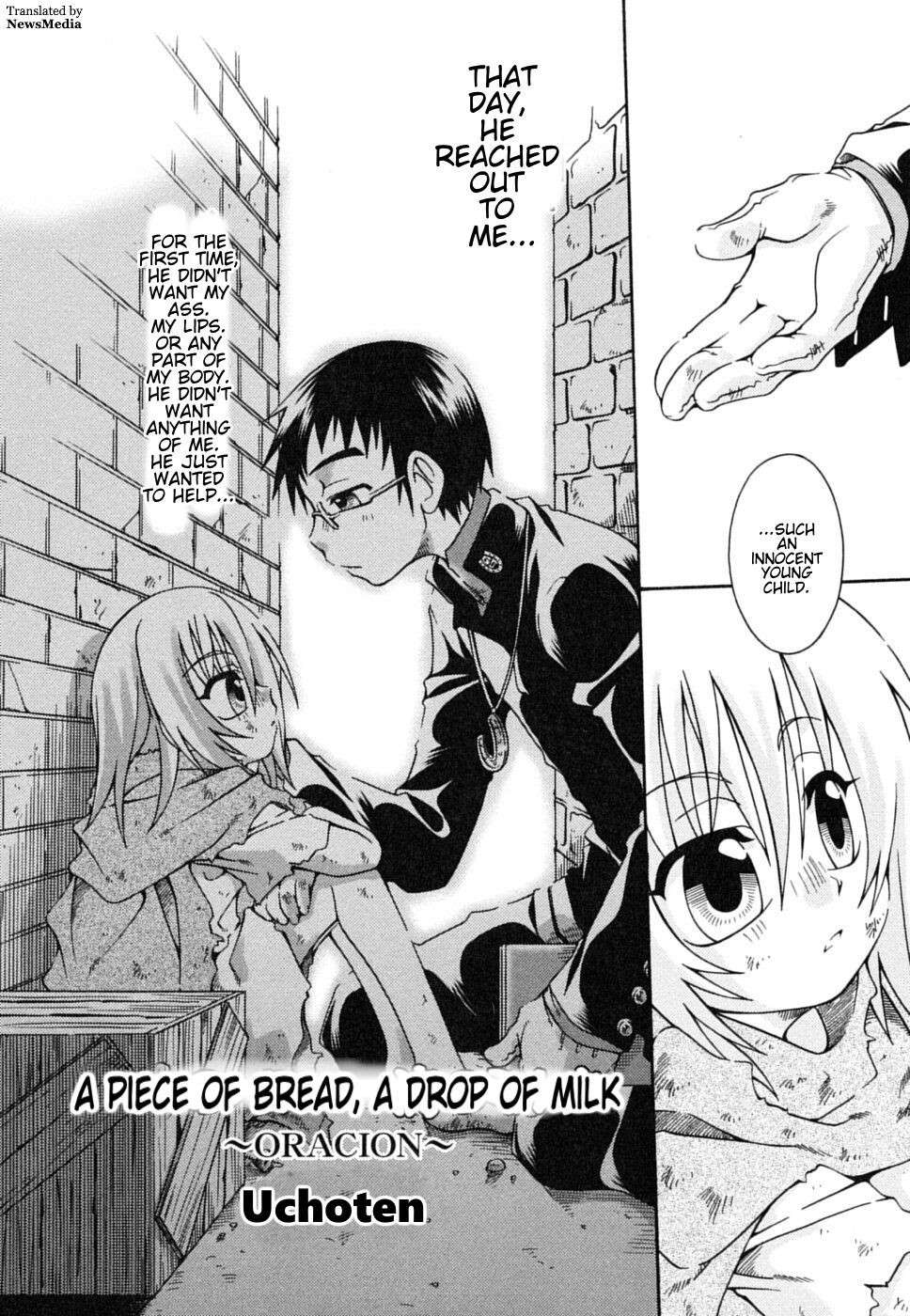 [Uchoten] Ippen no pan itteki no miruku ～ORACION～| ORACION: A piece of bread, A drop of milk (Milk Kids) [English] [Decensored] [NewsMedia]