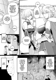 [Mo] Artoria to Mash, Goblin Kan Manga (Fate/Grand Order) | Artoria and Mashu Violated by a Goblin! [English] [Team Rabu2]