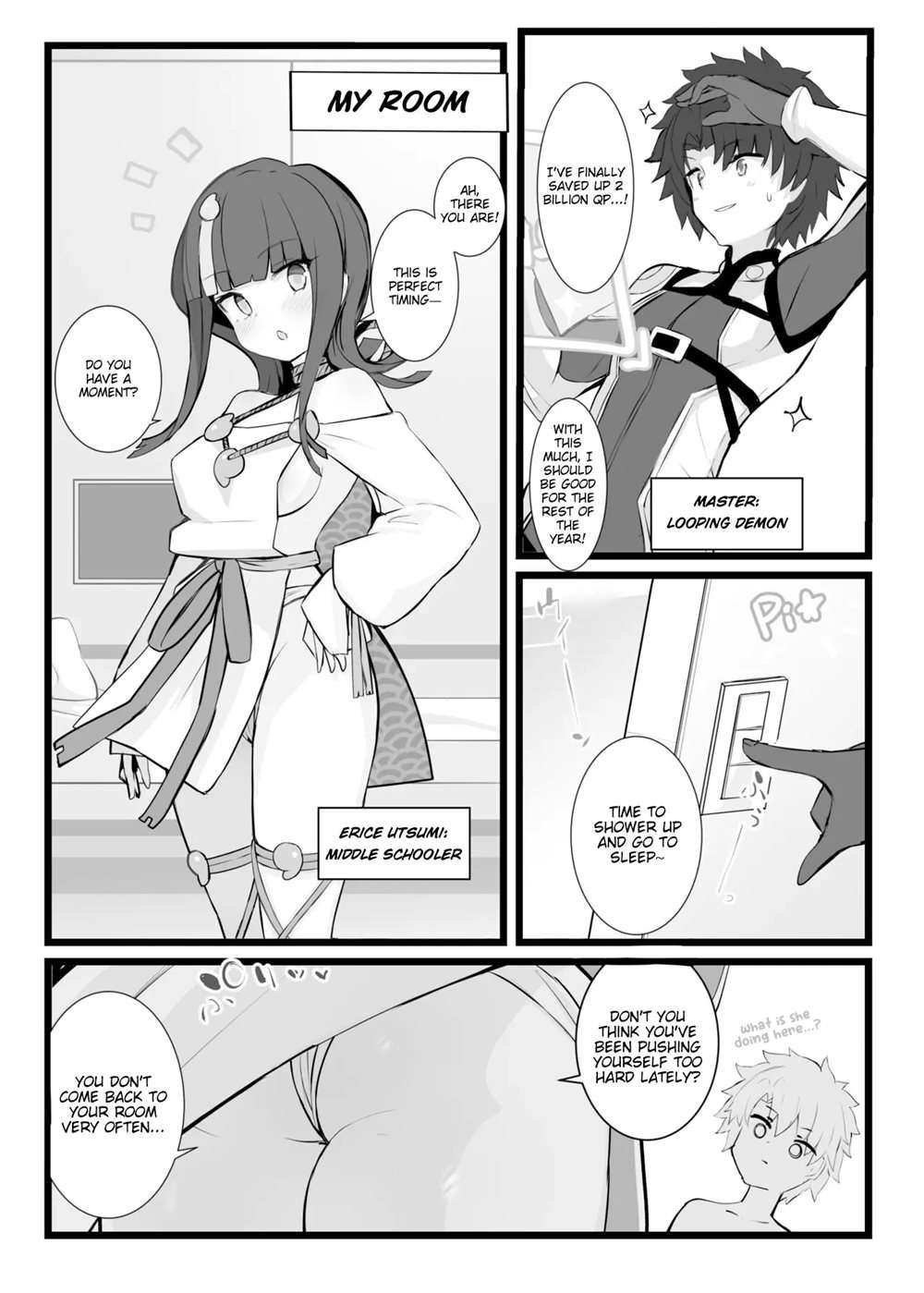 Completely Erotic Dressup With Erice-chan [Oneshot]