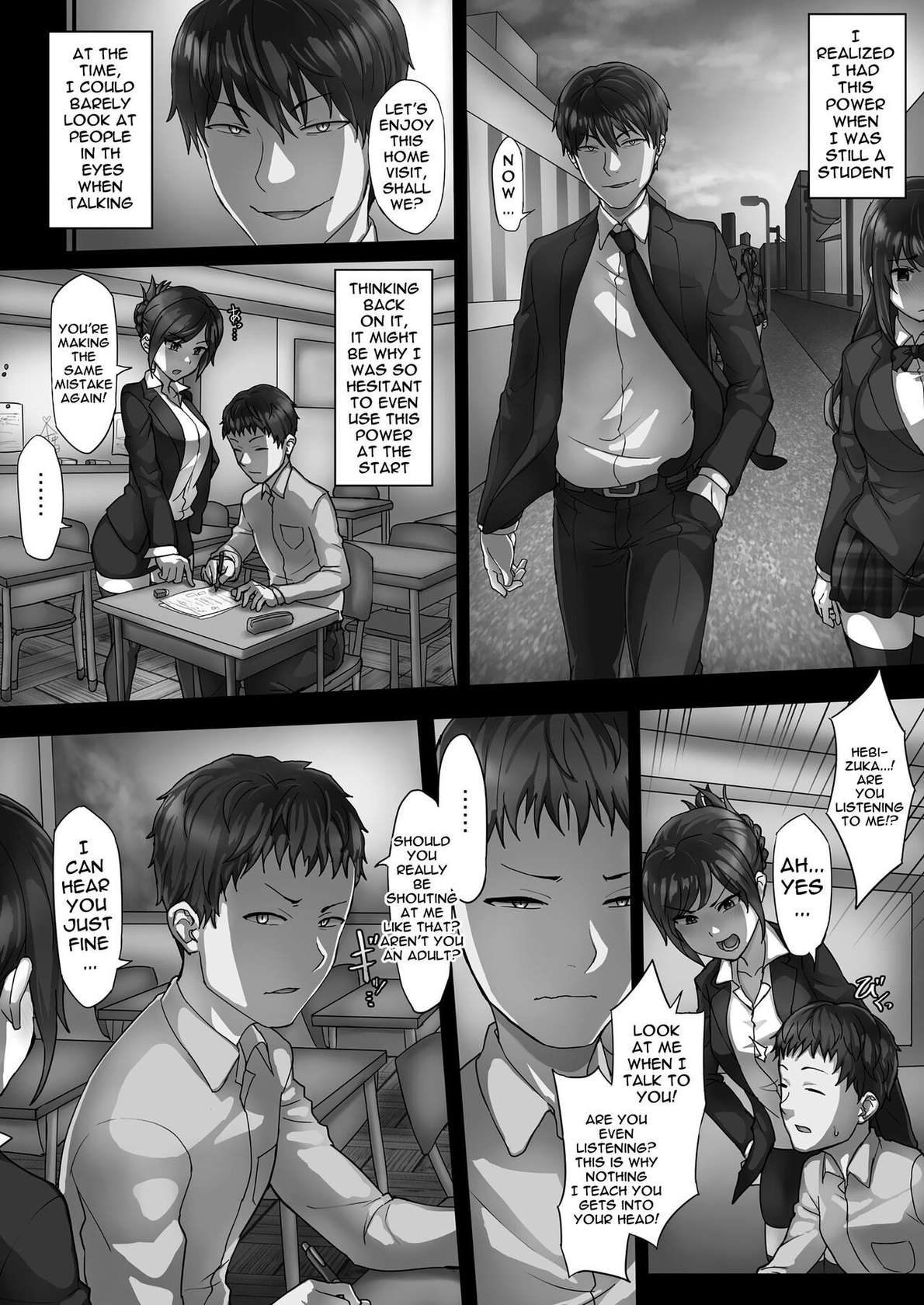 [Mamaldasia (Andou SAIGA)] Ingan Kyoushi Hebizuka Karao | The Teacher With The Pervert Eyes [English] {Doujins.com}