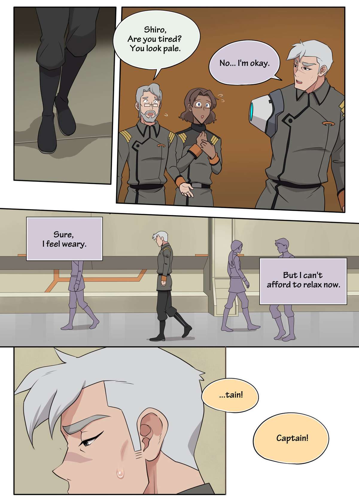 [halleseed] Captain, You’re so CUTE! (Voltron: Legendary Defender) [英語]