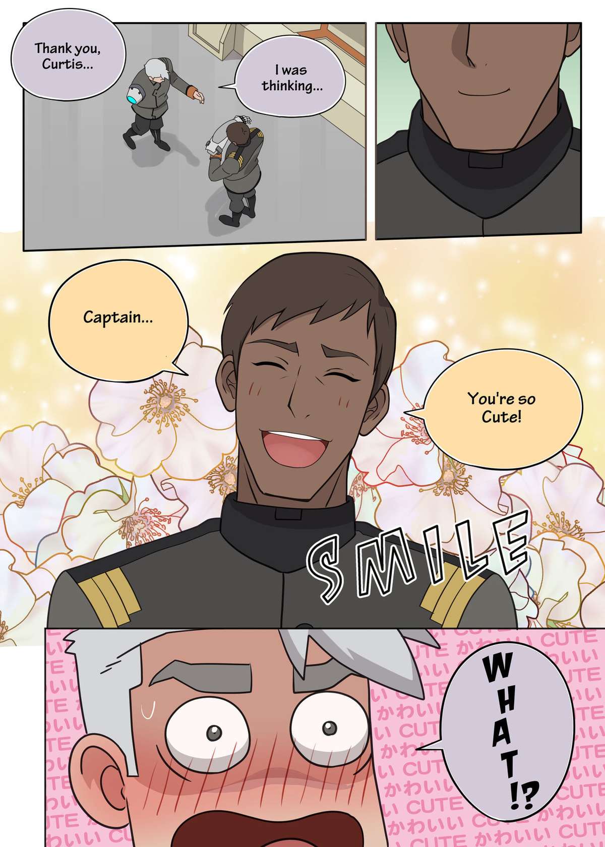 [halleseed] Captain, You’re so CUTE! (Voltron: Legendary Defender) [英語]