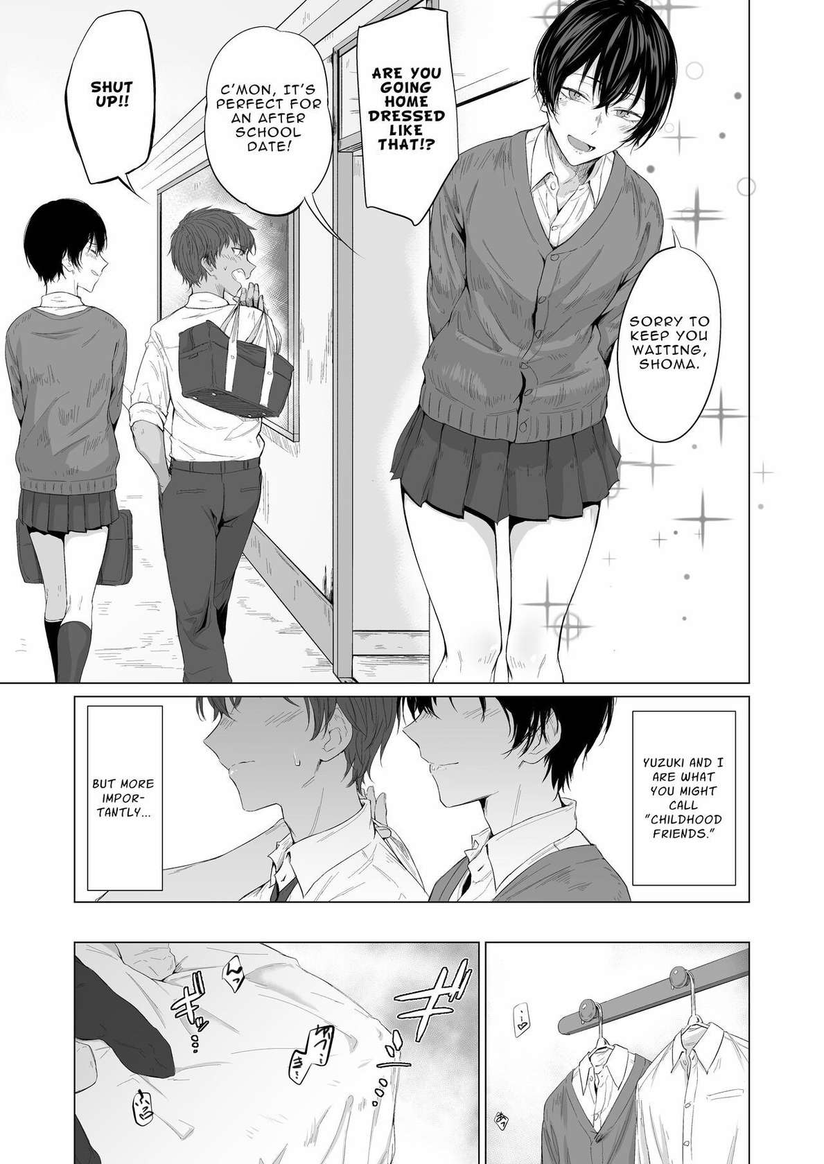 [Ichi no Hako (Tsukumo Nikyu)] "Konna no, Mou Manko da yo..." Osananajimi no Gokubuto Chinpo de Josou Mesuiki o Oshiekomareta Boku | My Childhood Friend Made Me Cross-dress and Femgasm with his Thick Dick [English] [Decensored]