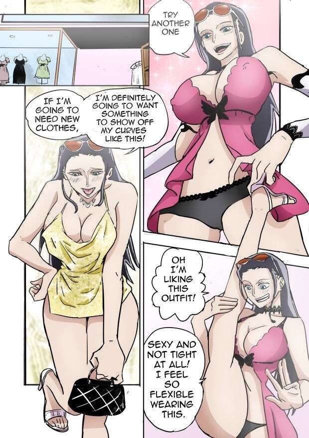 [Kawaideska] Nico Robin Body Swap Experience (One Piece) [colorized] [bcbedx]