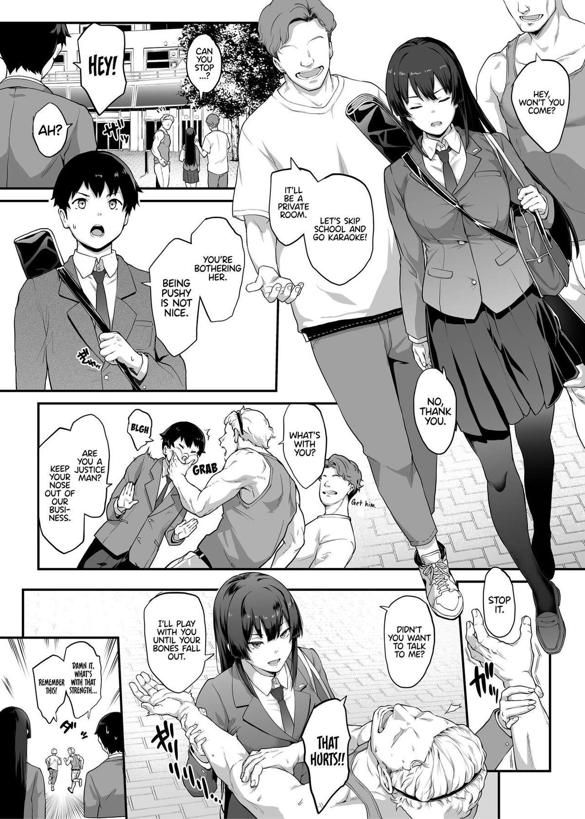 [Kaedeko] Kendoubu Shushou de Osananajimi no Bijin de Tsuyoi Boku no Kanojo ga, Charao ni Assari Otosareru Wake ga Nai [Ongoing] [English] {Eunitix Translate}