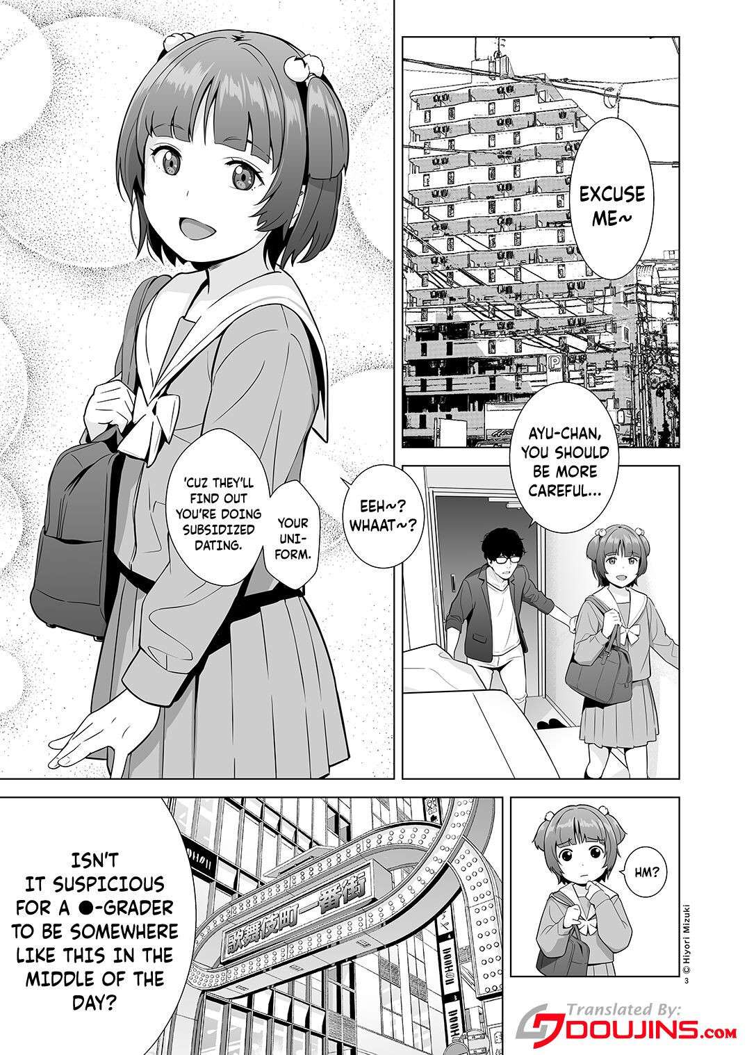 [Hiyorimi no Sora (Hiyori Mizuki)] Senobi Shoujo to Icha Love Seikatsu ~Amano Ayu Zenpen~ | My Lovey Dovey Daily Life With My Growing Girlfriend ~Amano Ayu Part 1~ [English] {Doujins.com} [Digital]