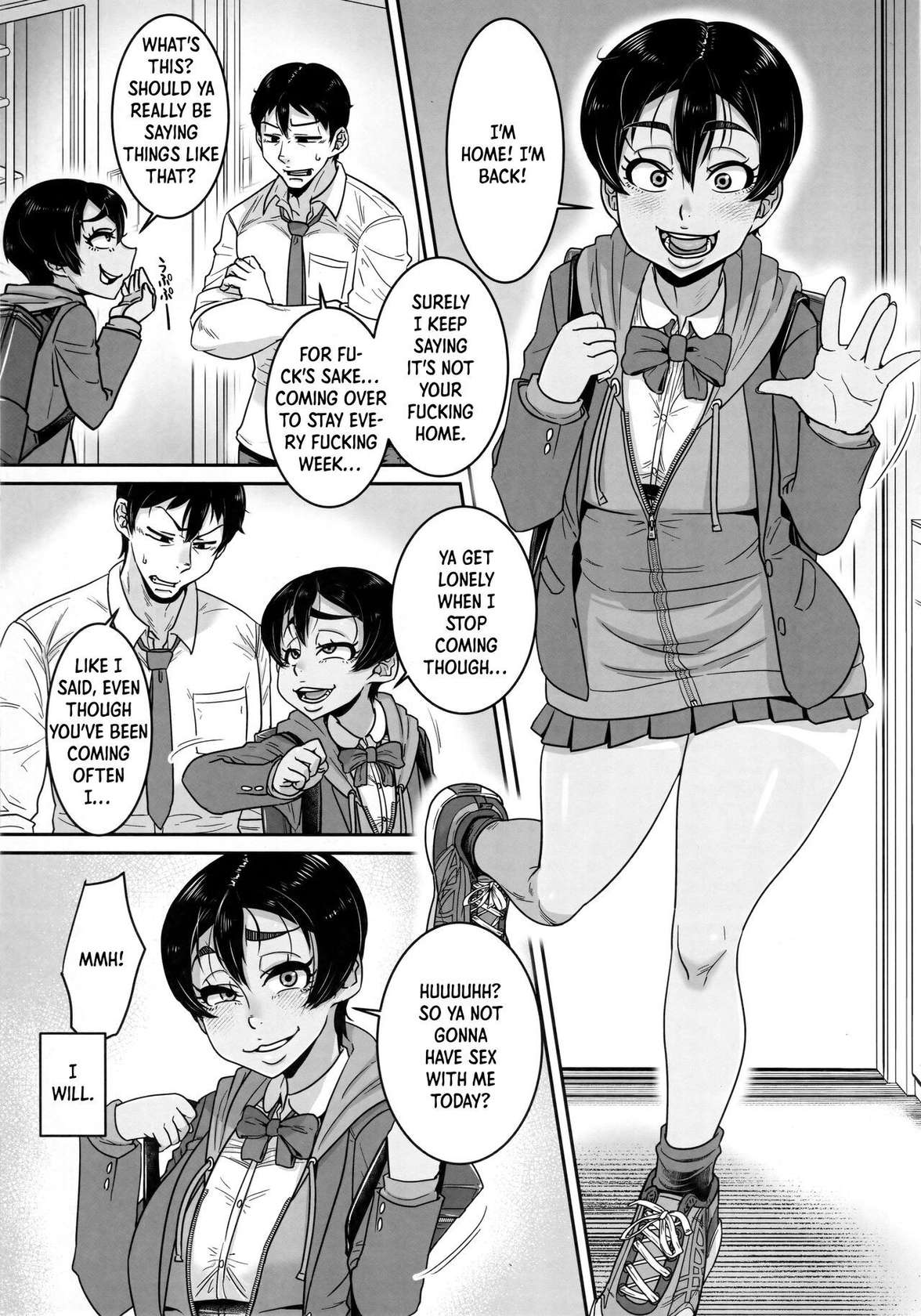 (C101) [Hachimidosan (Toge Toge)] SeFri Ijou Koibito Miman ~Rikujoubu JC Hen~ | More Than a Fuck-Buddy, Less Than a Lover ~The Middle School Running Club Chick~ [English] [ChudTL]