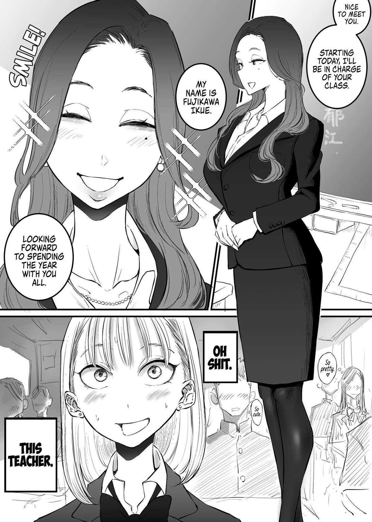 [Sky Dogma (Pandacorya)] The New Homeroom Teacher Who Did XXX... [Danke fürs Lesen] [English]