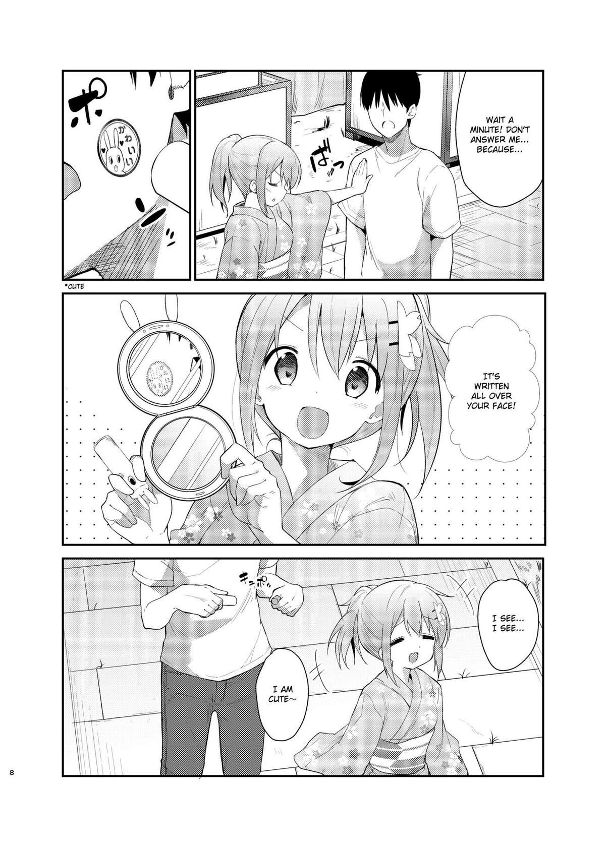 [Sekine (Sekine Hajime)] Gochuumon wa Kokoa to Yukata desu ka? - is the order a cocoa and yukata? (Gochuumon wa Usagi desu ka?) [English] {DSC} [Digital]